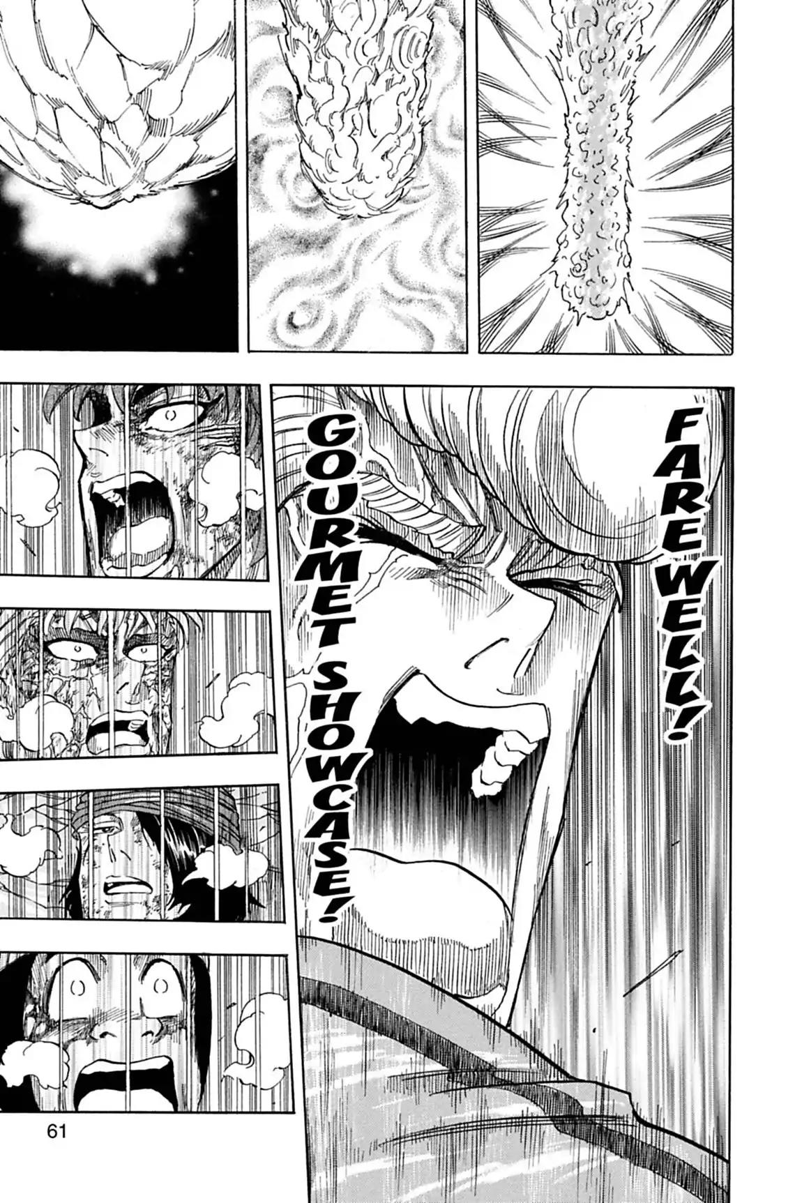Toriko Chapter 91 page 15 - Chapter 91: Vol.11 Gourmet 91: The Last Drop Leads the Way!!