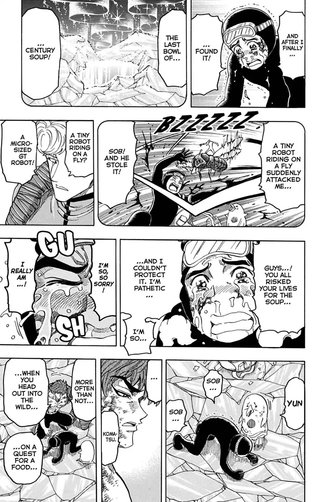 Toriko Chapter 91 page 5 - Chapter 91: Vol.11 Gourmet 91: The Last Drop Leads the Way!!