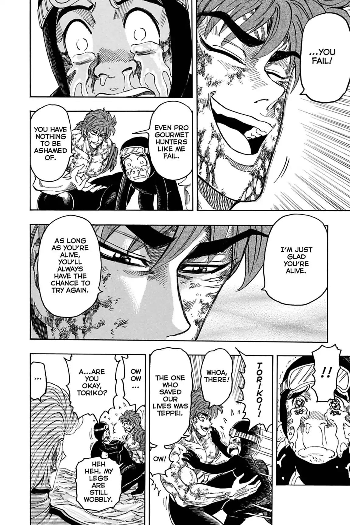 Toriko Chapter 91 page 6 - Chapter 91: Vol.11 Gourmet 91: The Last Drop Leads the Way!!