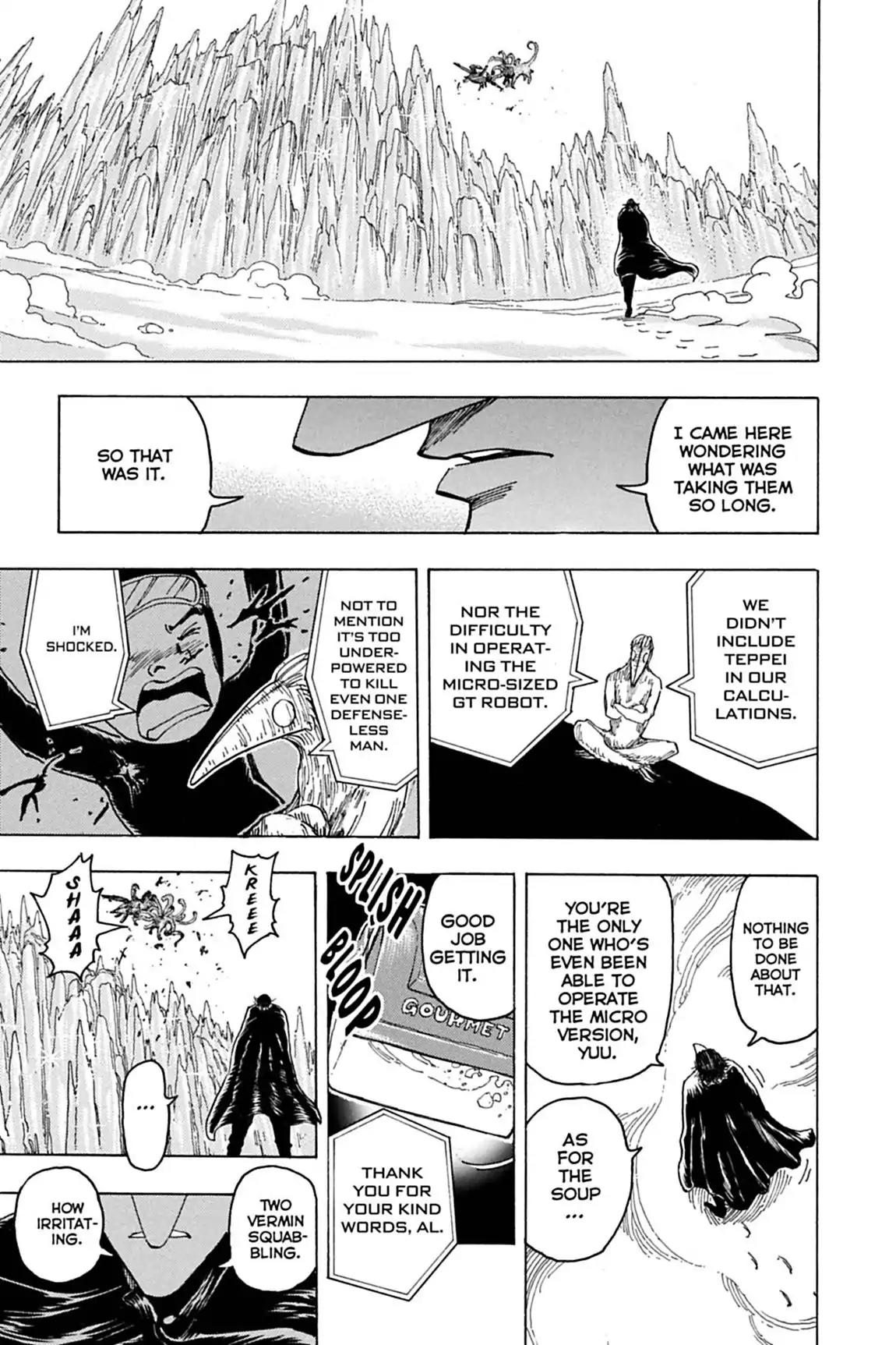 Toriko Chapter 92 page 11 - Chapter 92: Vol.11 Gourmet 92: Ice Hell's Century Soup!!