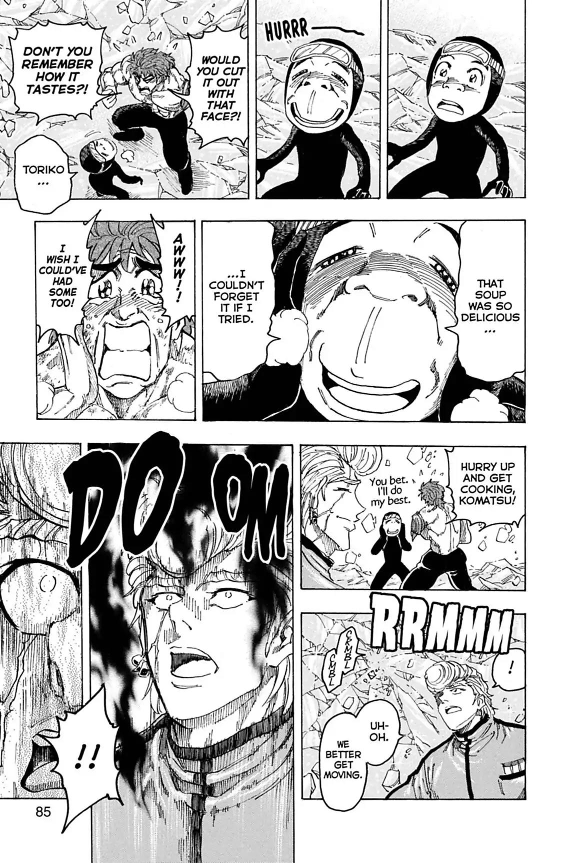 Toriko Chapter 92 page 16 - Chapter 92: Vol.11 Gourmet 92: Ice Hell's Century Soup!!