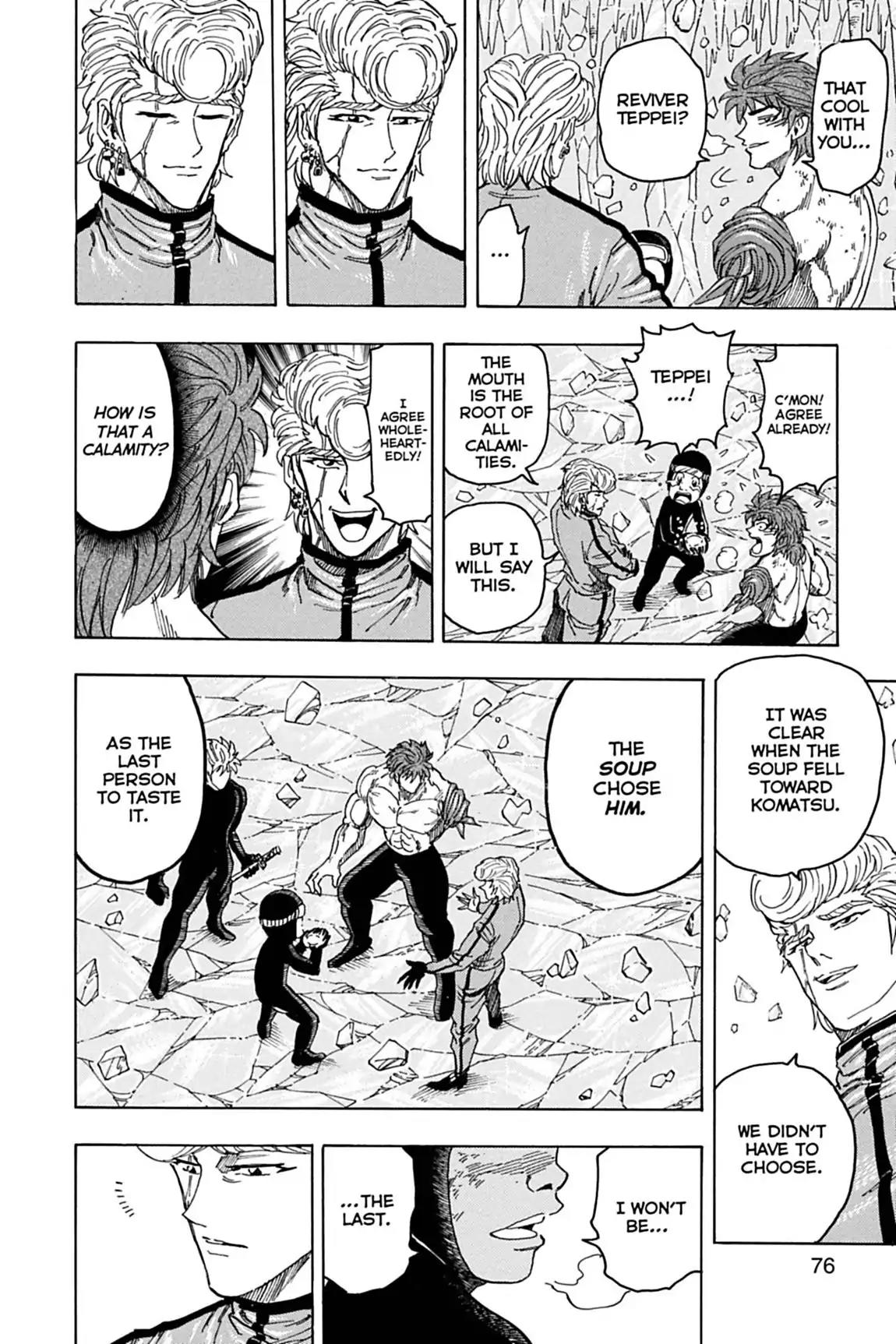 Toriko Chapter 92 page 8 - Chapter 92: Vol.11 Gourmet 92: Ice Hell's Century Soup!!