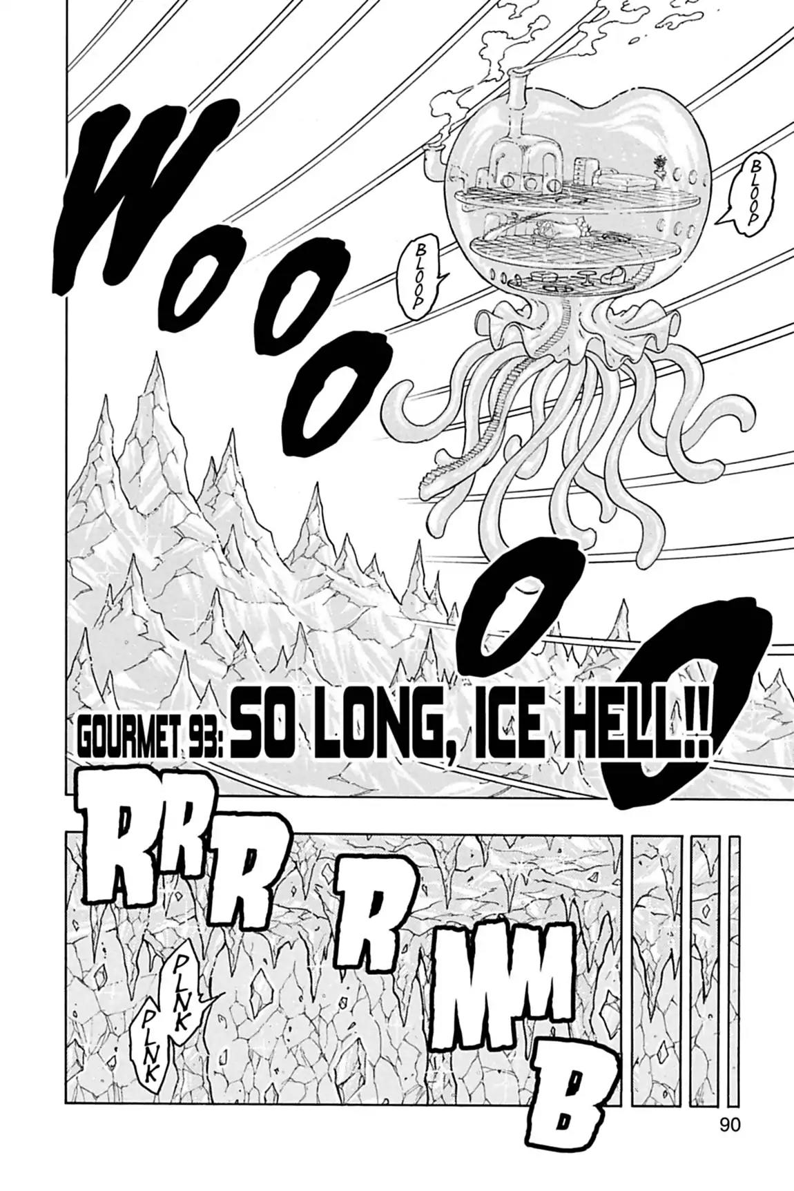 Toriko Chapter 93 page 2 - Chapter 93: Vol.11 Gourmet 93: So Long, Ice Hell!!