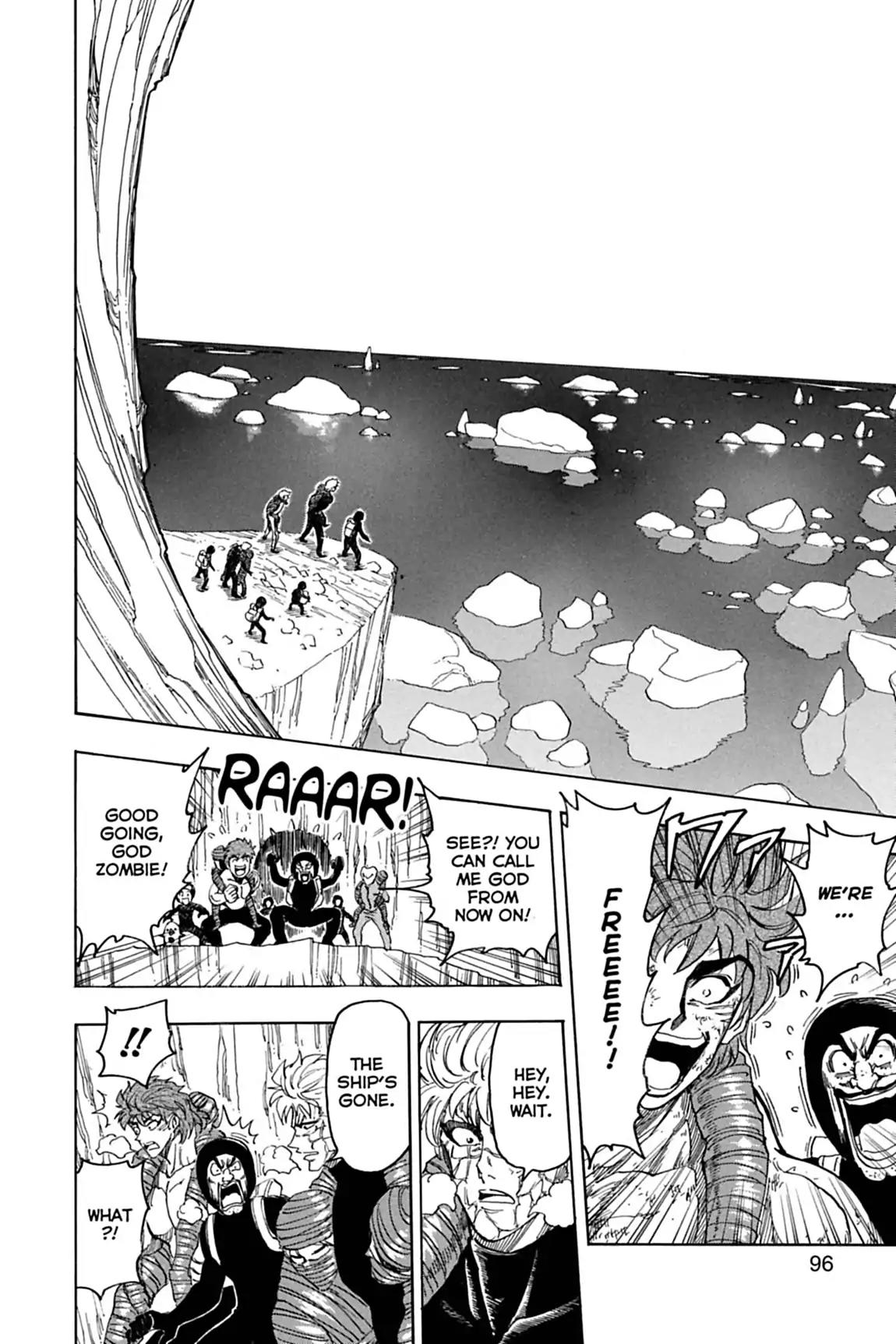 Toriko Chapter 93 page 8 - Chapter 93: Vol.11 Gourmet 93: So Long, Ice Hell!!