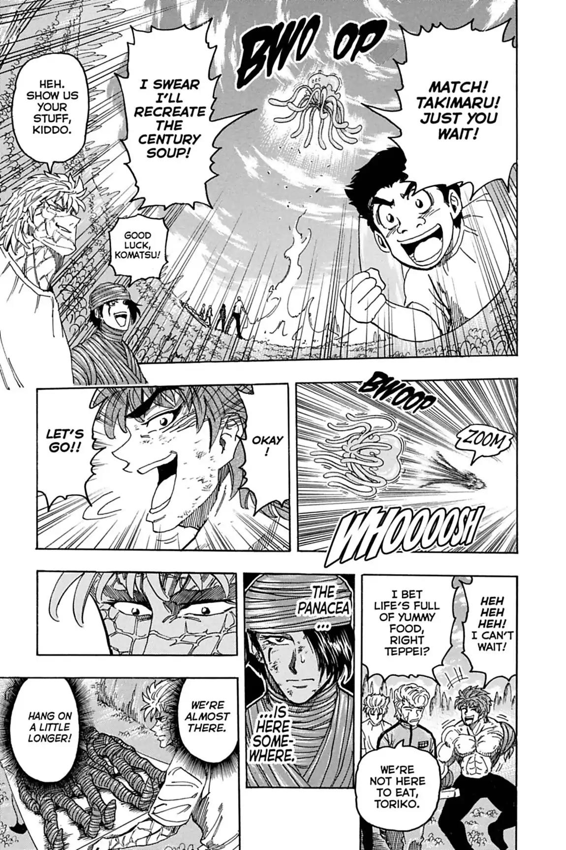 Toriko Chapter 94 page 10 - Chapter 94: Vol.11 Gourmet 94: Life, the Country of Healing!!
