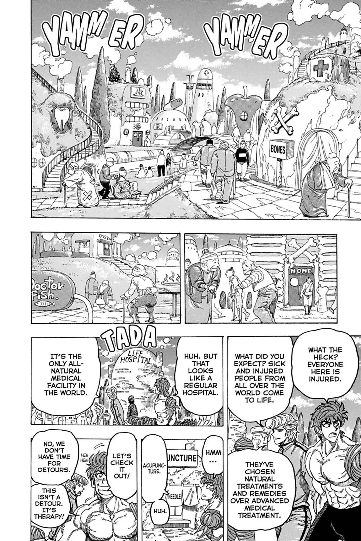 Toriko Chapter 94 page 11 - Chapter 94: Vol.11 Gourmet 94: Life, the Country of Healing!!