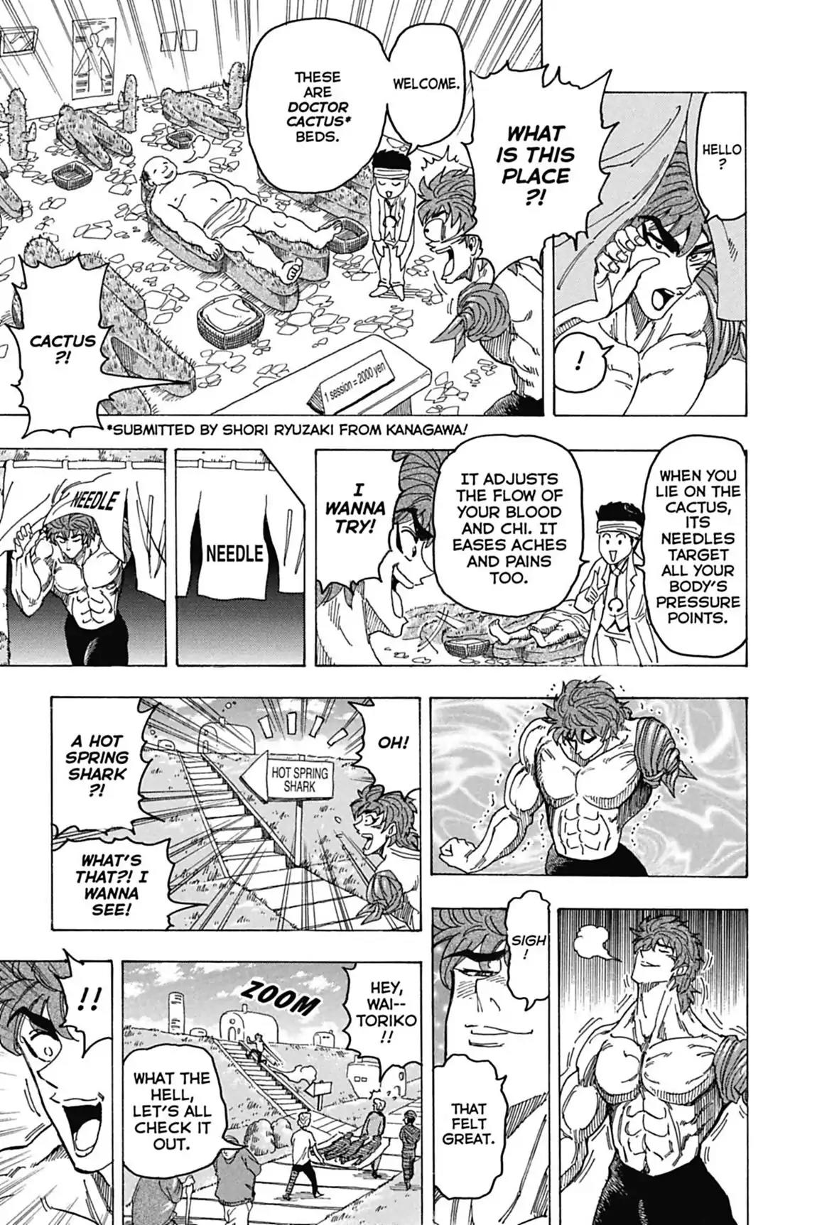 Toriko Chapter 94 page 12 - Chapter 94: Vol.11 Gourmet 94: Life, the Country of Healing!!