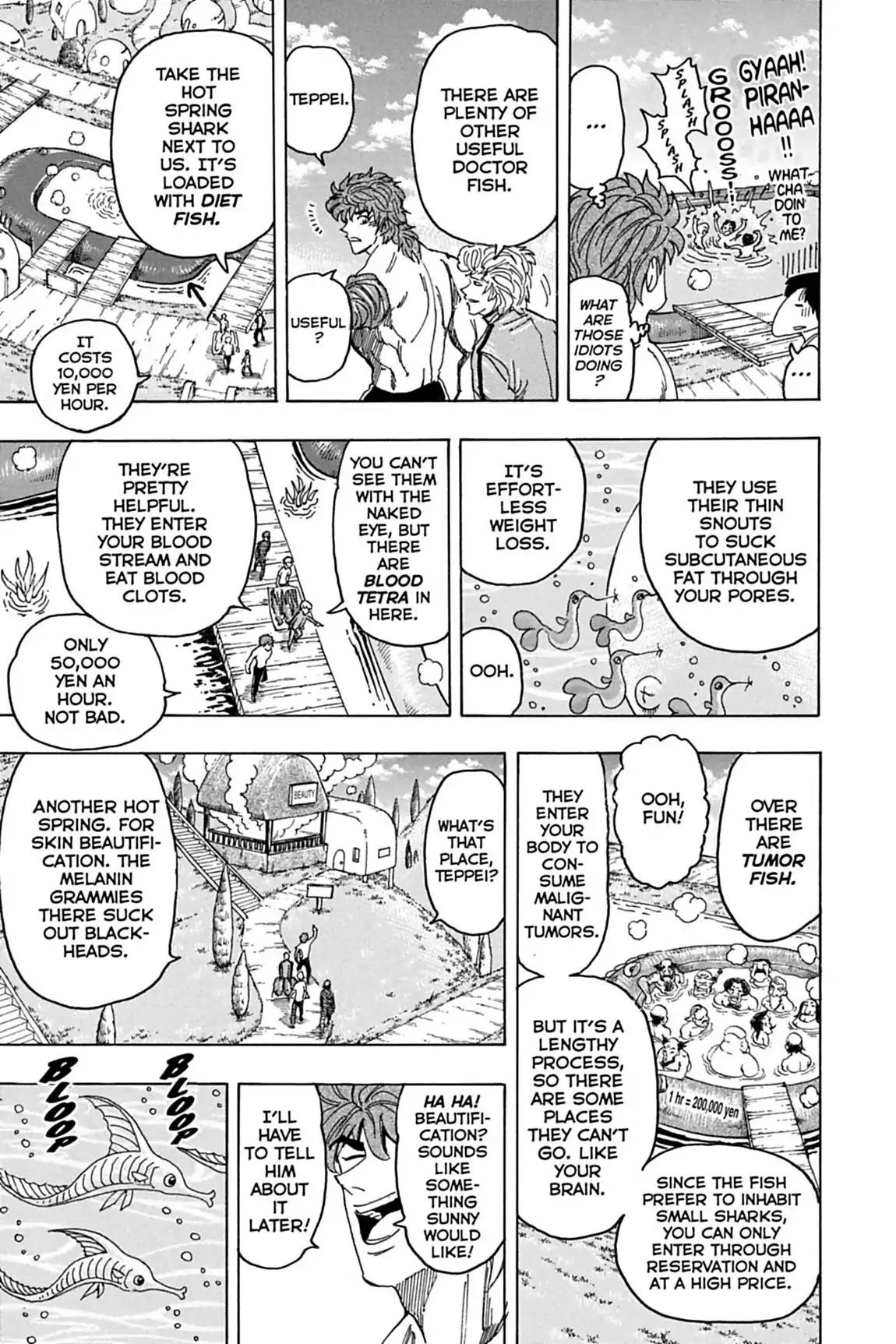 Toriko Chapter 94 page 14 - Chapter 94: Vol.11 Gourmet 94: Life, the Country of Healing!!