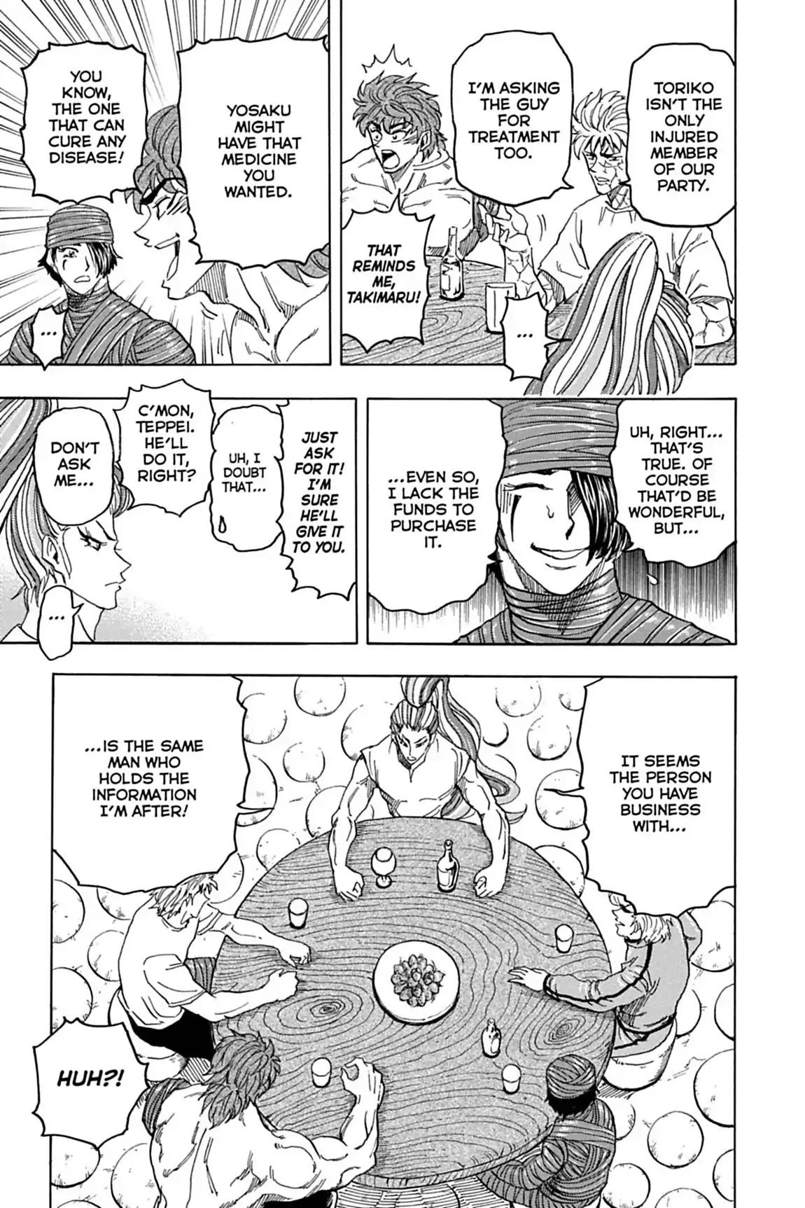 Toriko Chapter 94 page 20 - Chapter 94: Vol.11 Gourmet 94: Life, the Country of Healing!!