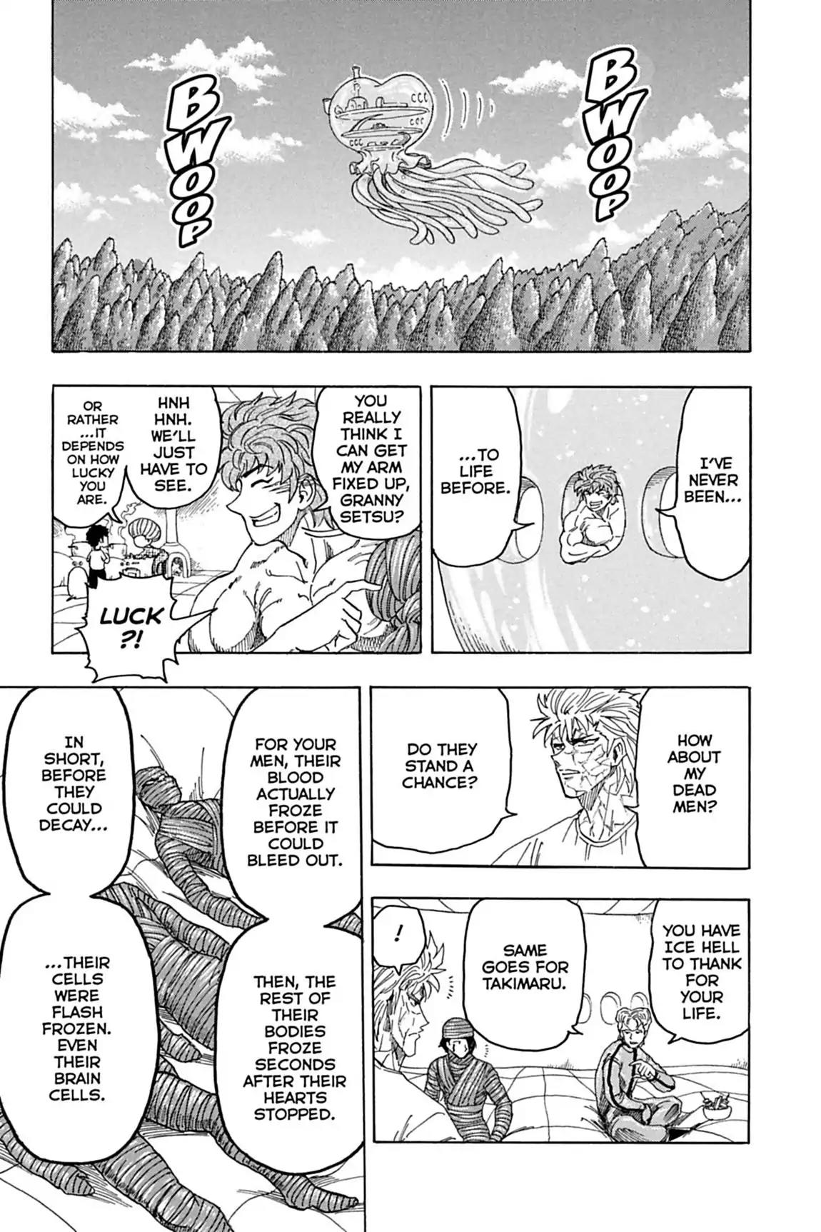 Toriko Chapter 94 page 4 - Chapter 94: Vol.11 Gourmet 94: Life, the Country of Healing!!