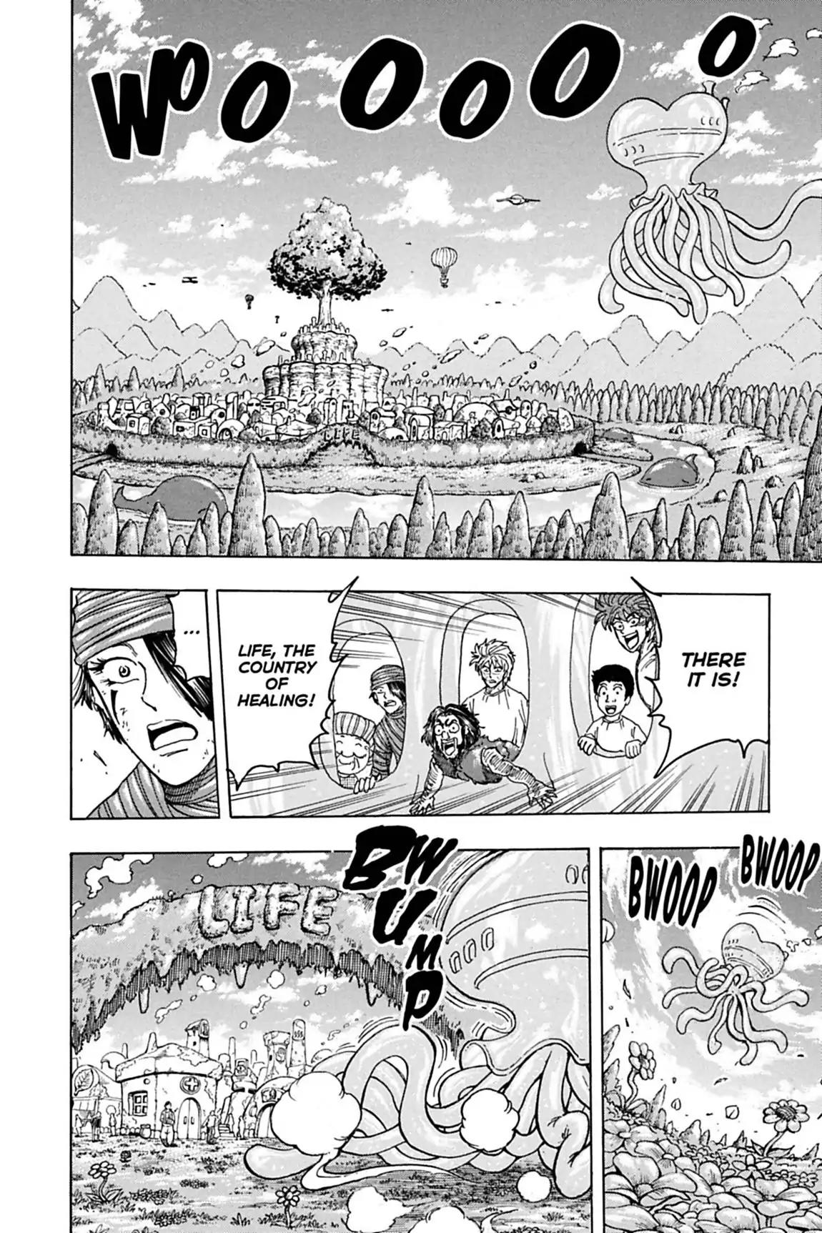 Toriko Chapter 94 page 7 - Chapter 94: Vol.11 Gourmet 94: Life, the Country of Healing!!