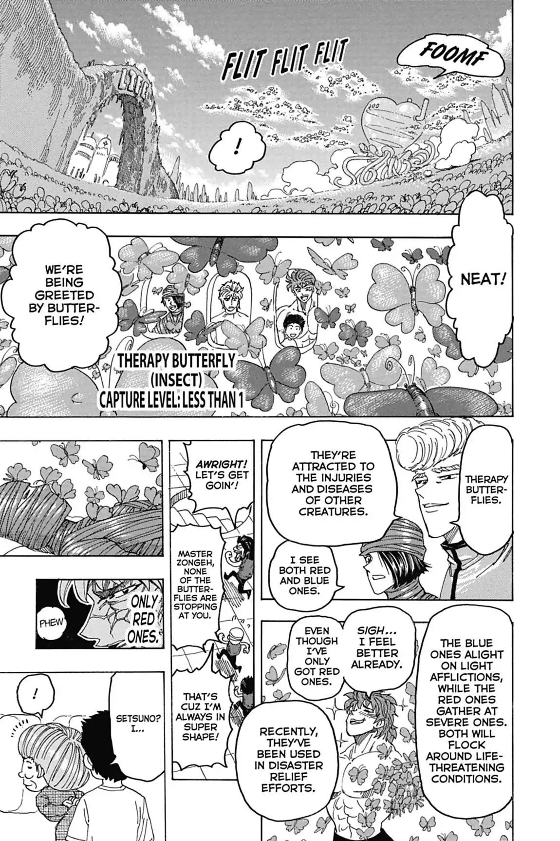 Toriko Chapter 94 page 8 - Chapter 94: Vol.11 Gourmet 94: Life, the Country of Healing!!