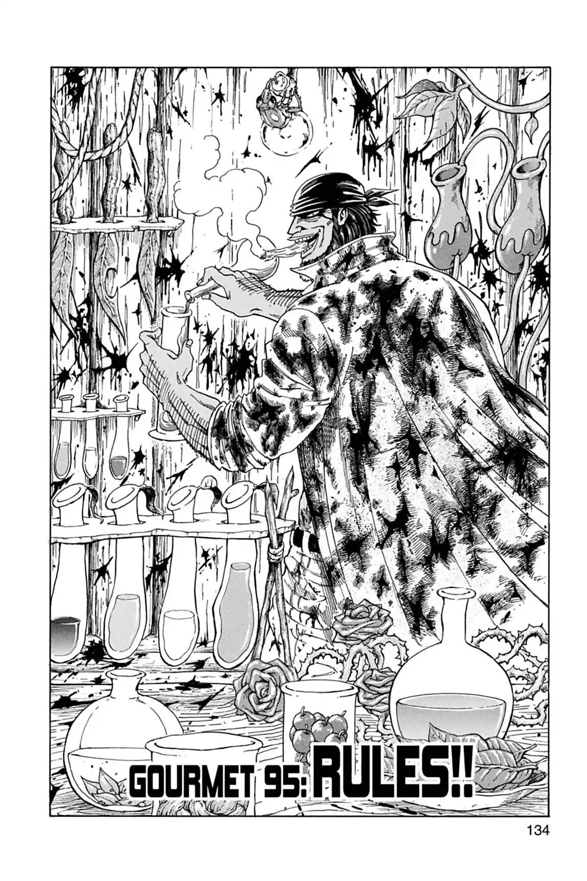 Toriko Chapter 95 page 2 - Chapter 95: Vol.11 Gourmet 95: Rules!!