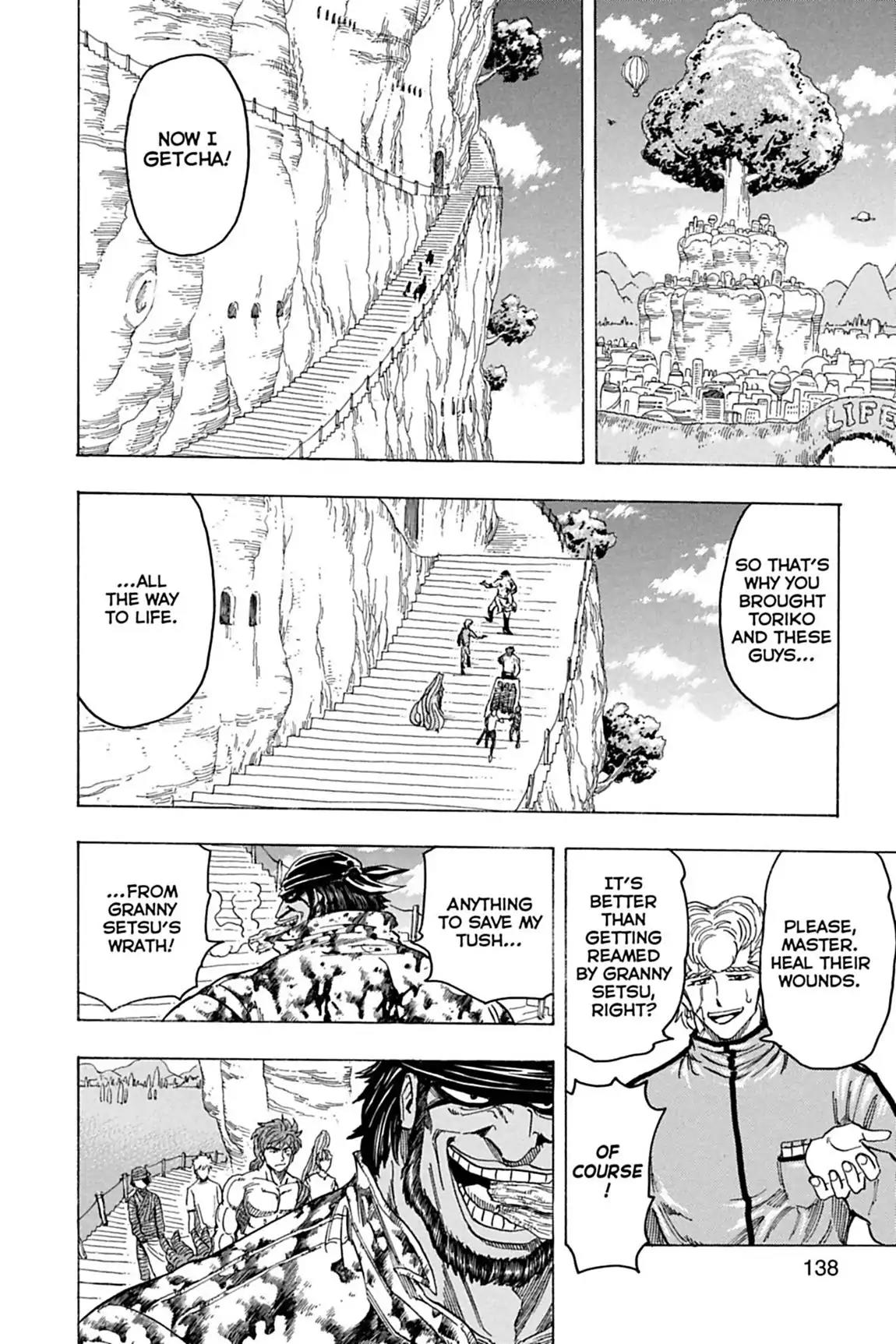 Toriko Chapter 95 page 6 - Chapter 95: Vol.11 Gourmet 95: Rules!!