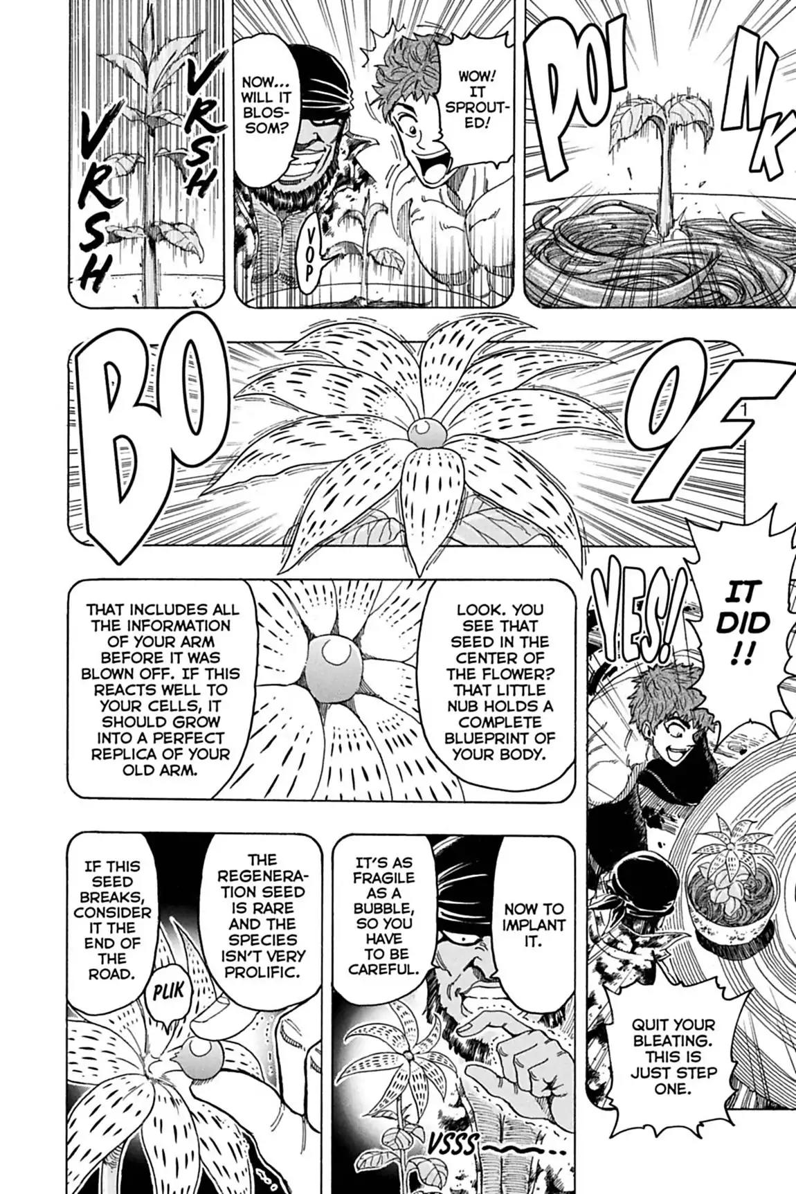 Toriko Chapter 96 page 10 - Chapter 96: Vol.11 Gourmet 96: Race to Recovery!!