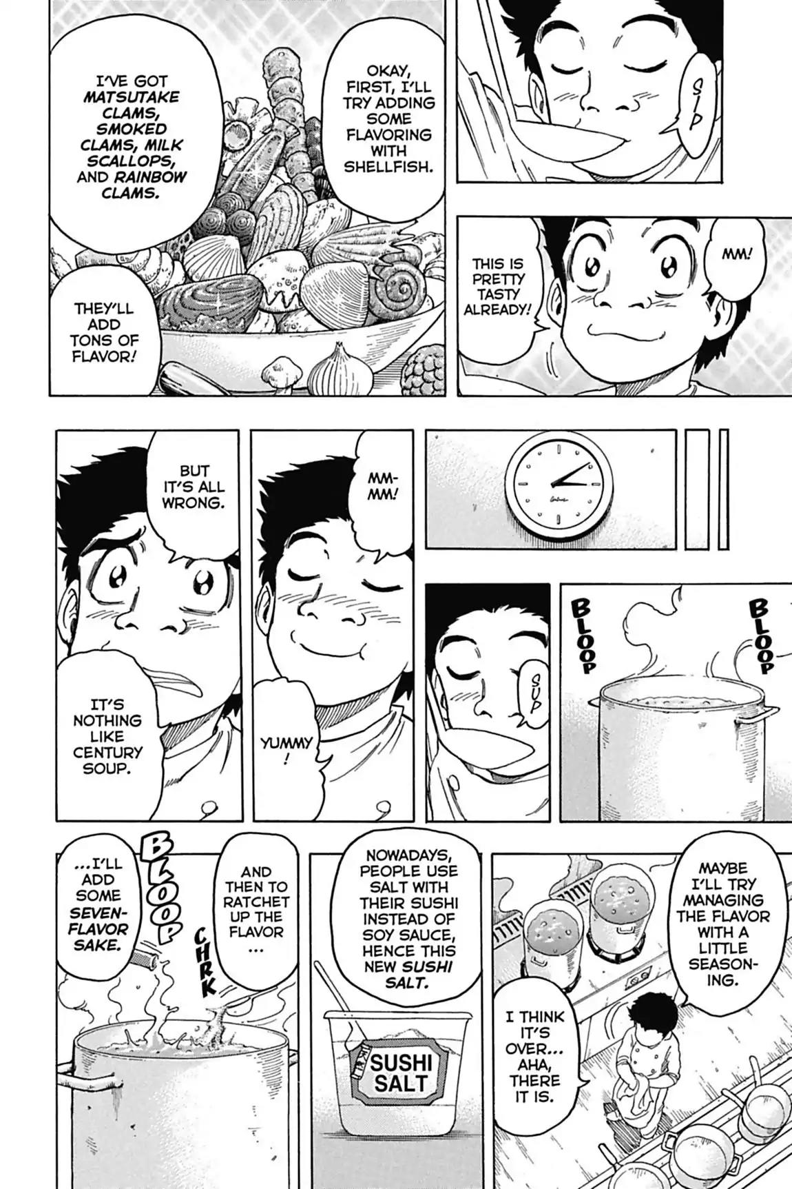Toriko Chapter 96 page 4 - Chapter 96: Vol.11 Gourmet 96: Race to Recovery!!