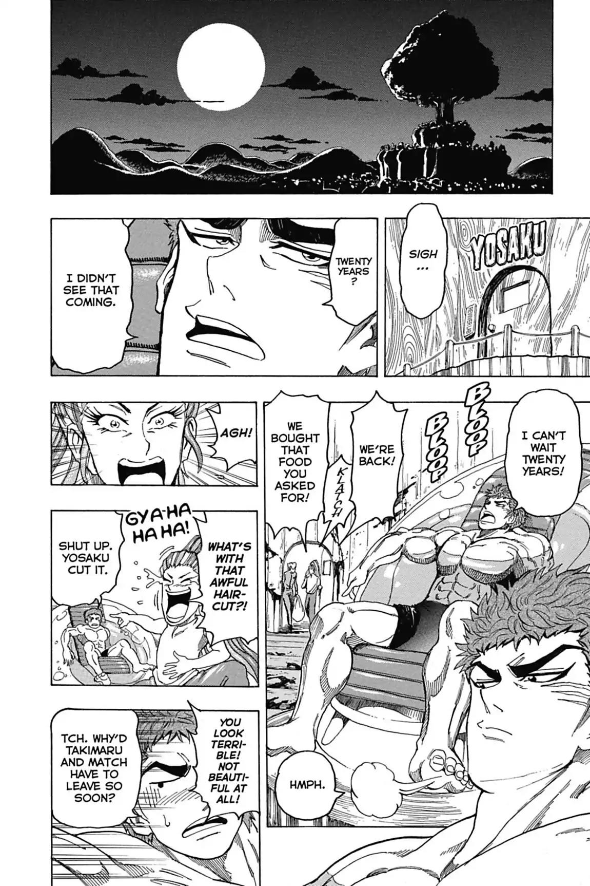 Toriko Chapter 96 page 6 - Chapter 96: Vol.11 Gourmet 96: Race to Recovery!!