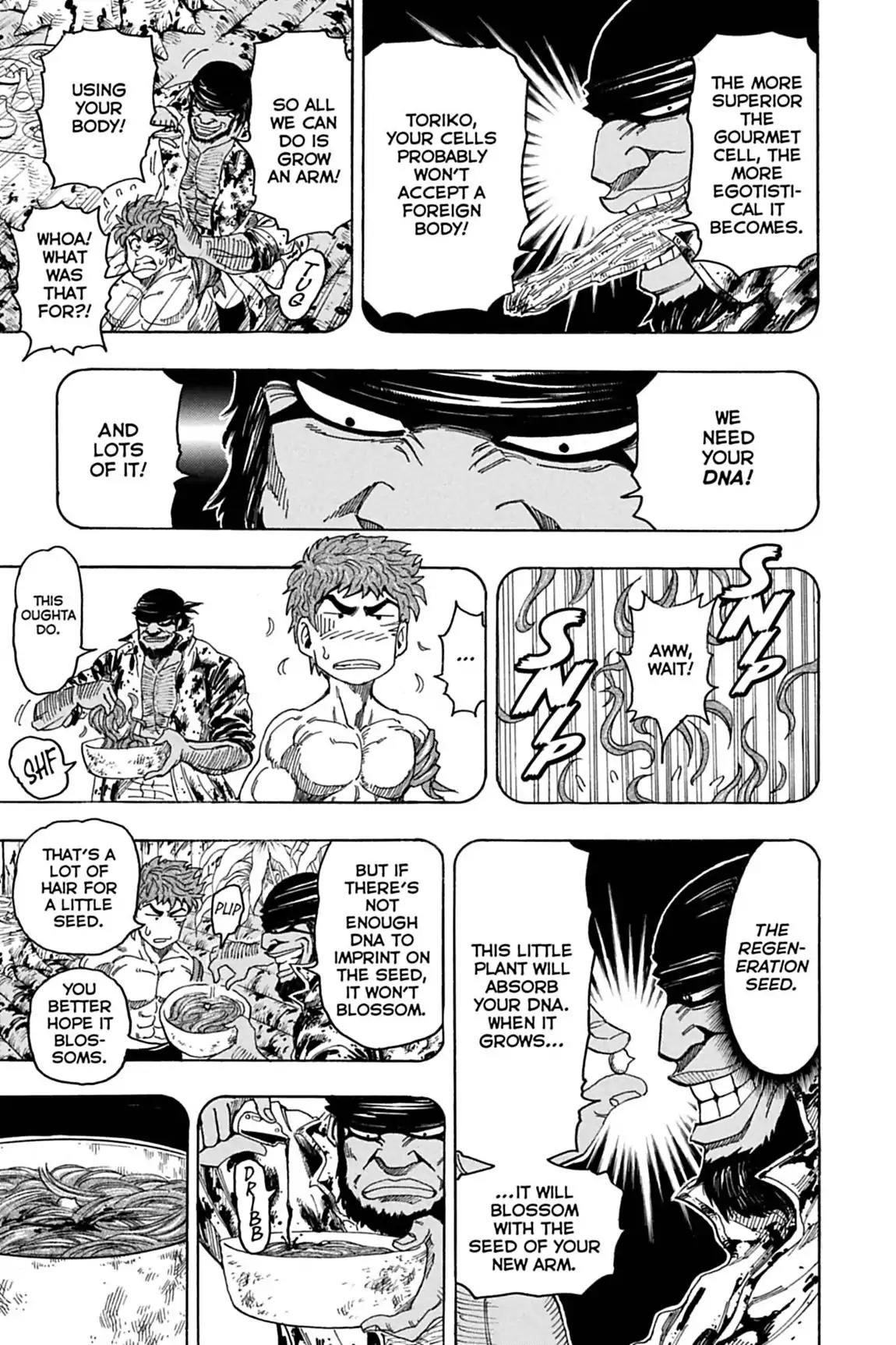 Toriko Chapter 96 page 9 - Chapter 96: Vol.11 Gourmet 96: Race to Recovery!!
