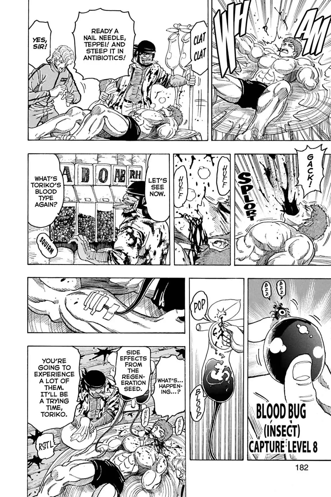 Toriko Chapter 97 page 10 - Chapter 97: Vol.11 Gourmet 97: Miracle Solution!!