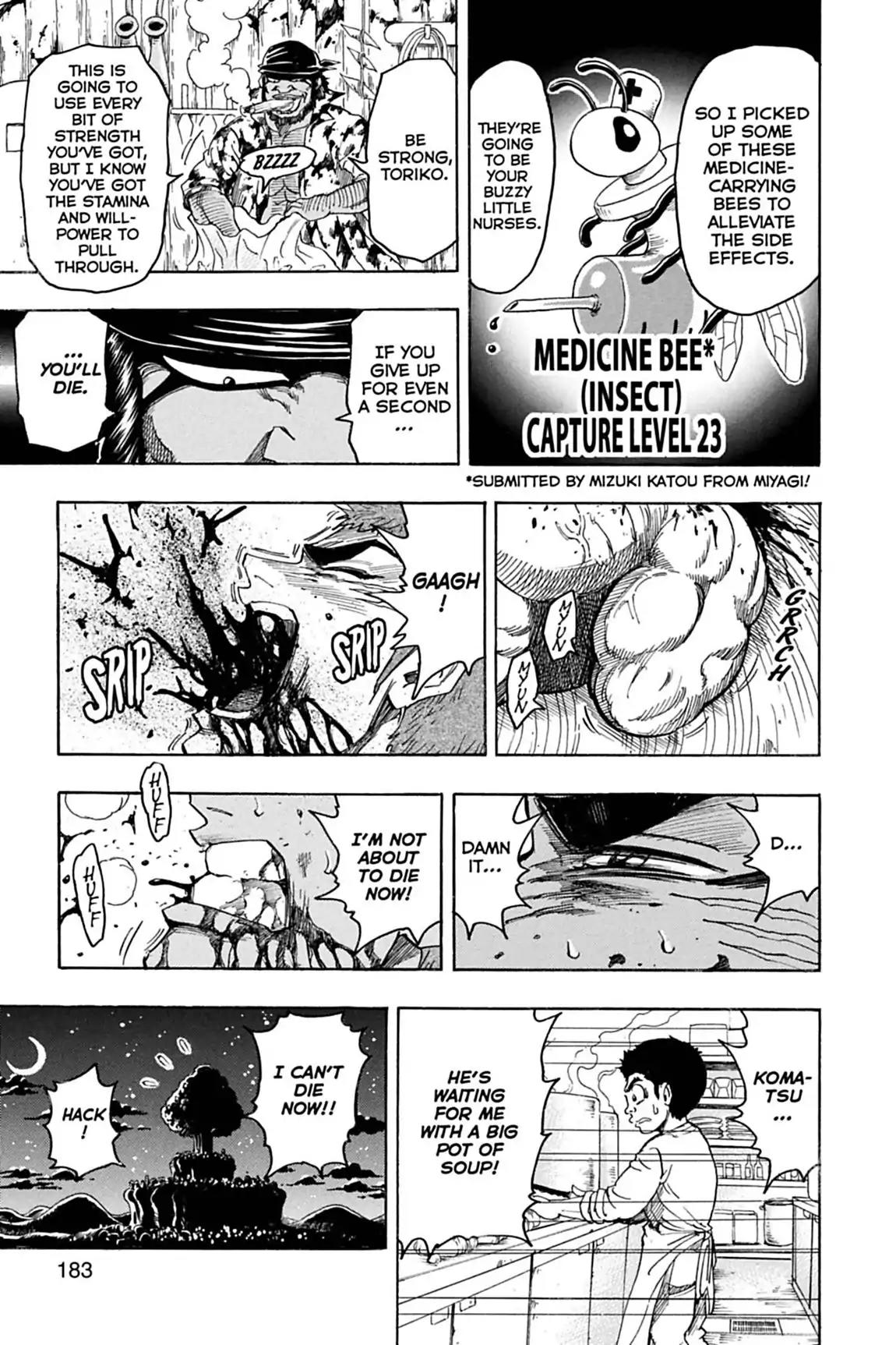 Toriko Chapter 97 page 11 - Chapter 97: Vol.11 Gourmet 97: Miracle Solution!!