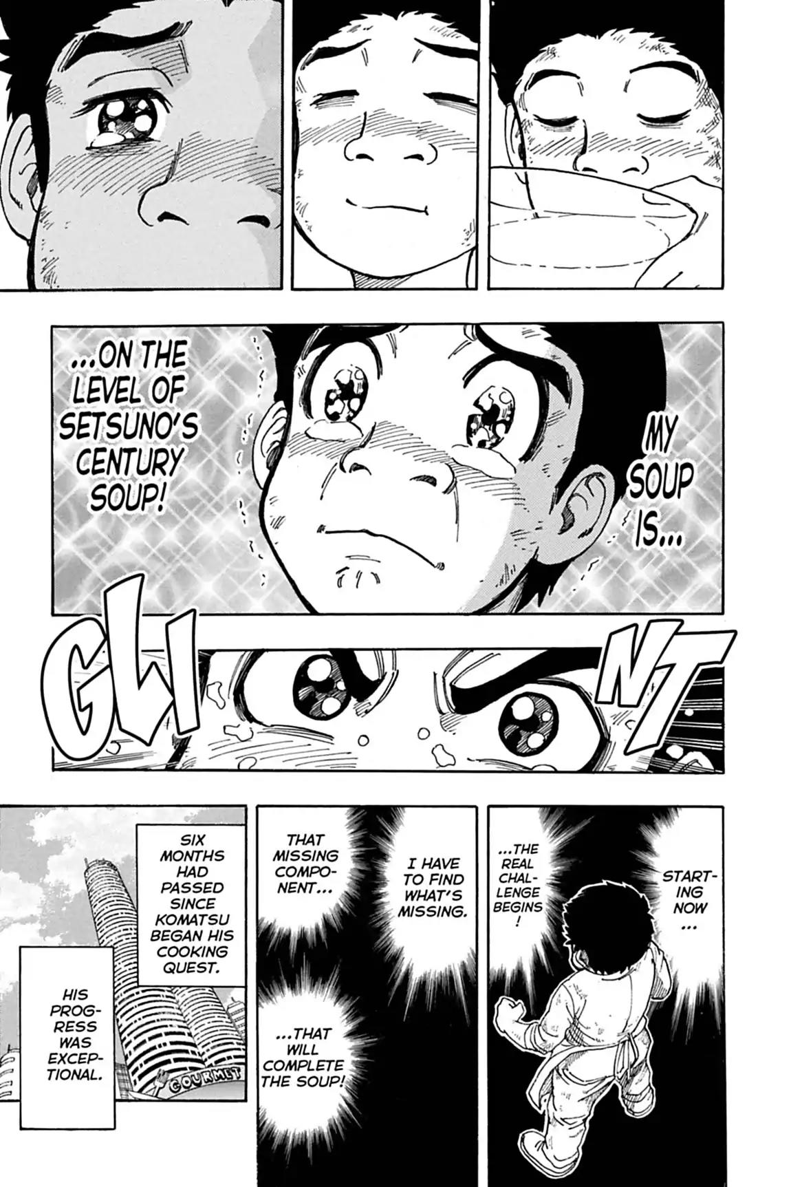 Toriko Chapter 97 page 15 - Chapter 97: Vol.11 Gourmet 97: Miracle Solution!!