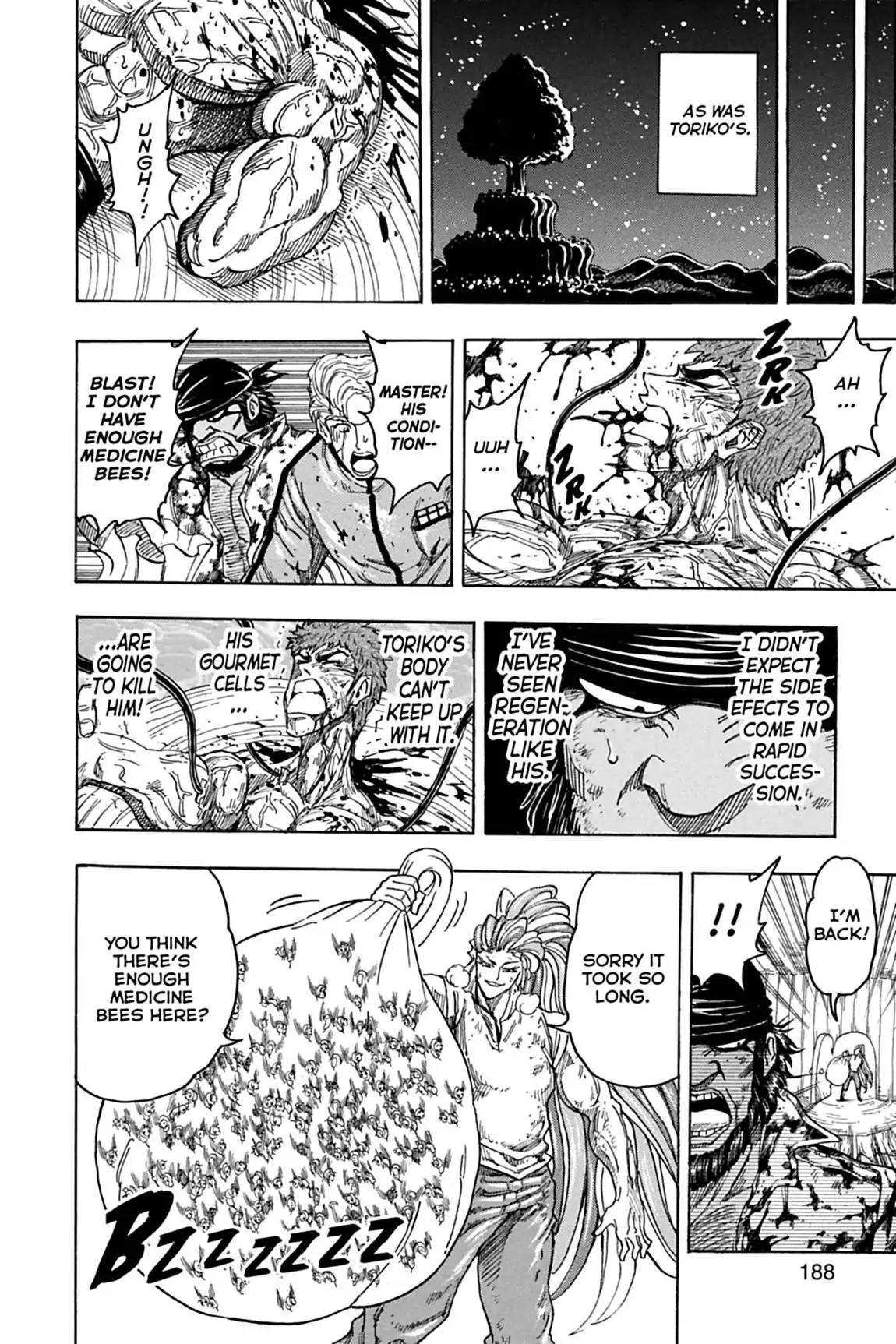 Toriko Chapter 97 page 16 - Chapter 97: Vol.11 Gourmet 97: Miracle Solution!!