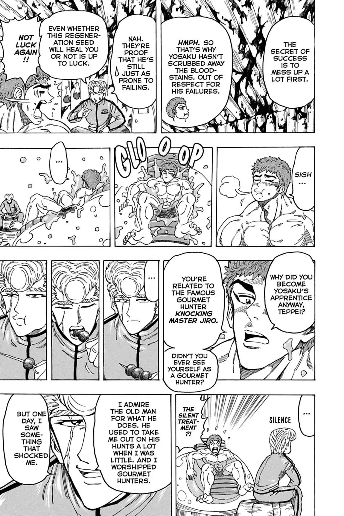 Toriko Chapter 97 page 7 - Chapter 97: Vol.11 Gourmet 97: Miracle Solution!!