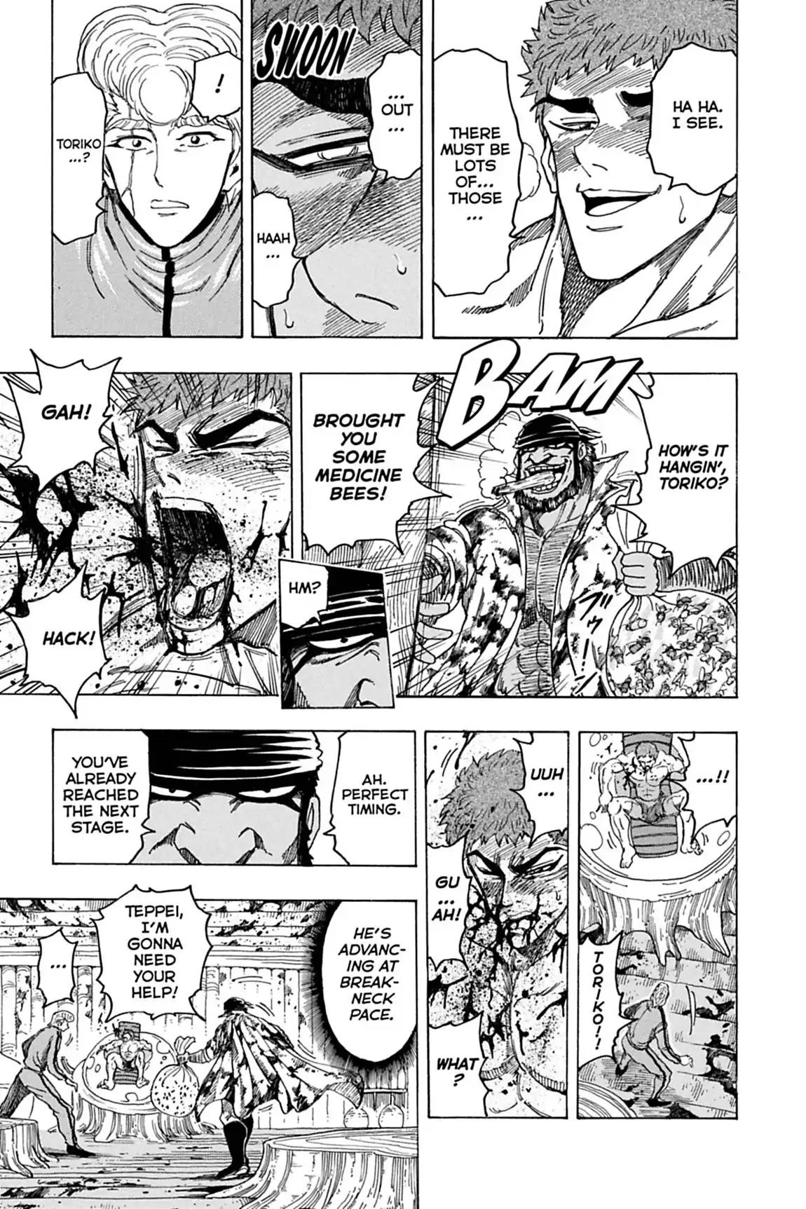 Toriko Chapter 97 page 9 - Chapter 97: Vol.11 Gourmet 97: Miracle Solution!!