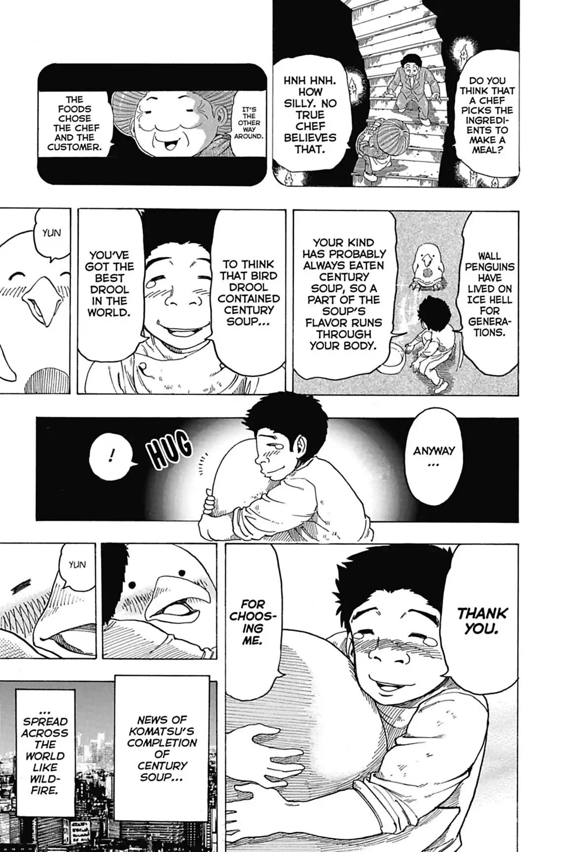 Toriko Chapter 98 page 13 - Chapter 98: Vol.12 Gourmet 98: Komatsu's Century Soup!!