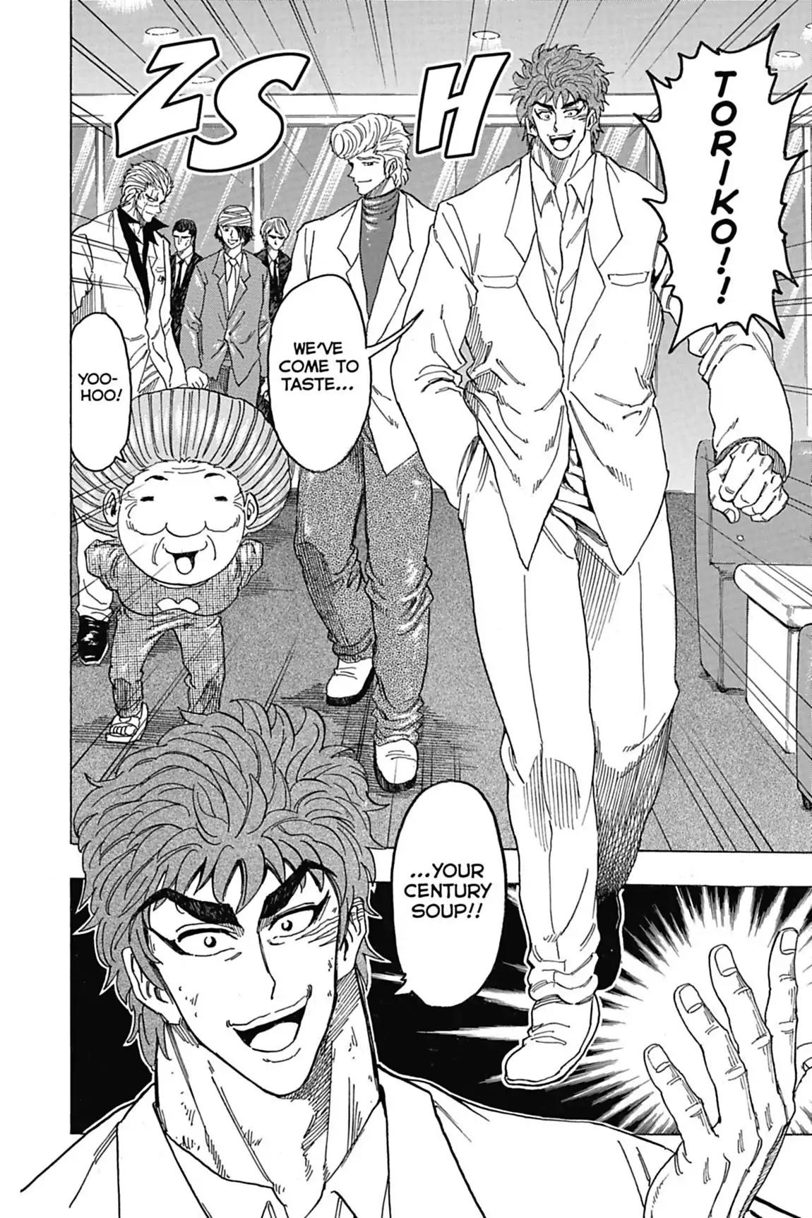 Toriko Chapter 98 page 16 - Chapter 98: Vol.12 Gourmet 98: Komatsu's Century Soup!!