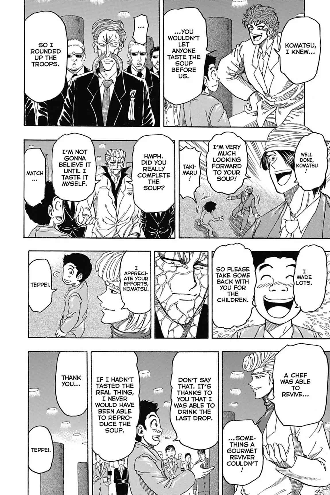 Toriko Chapter 98 page 18 - Chapter 98: Vol.12 Gourmet 98: Komatsu's Century Soup!!