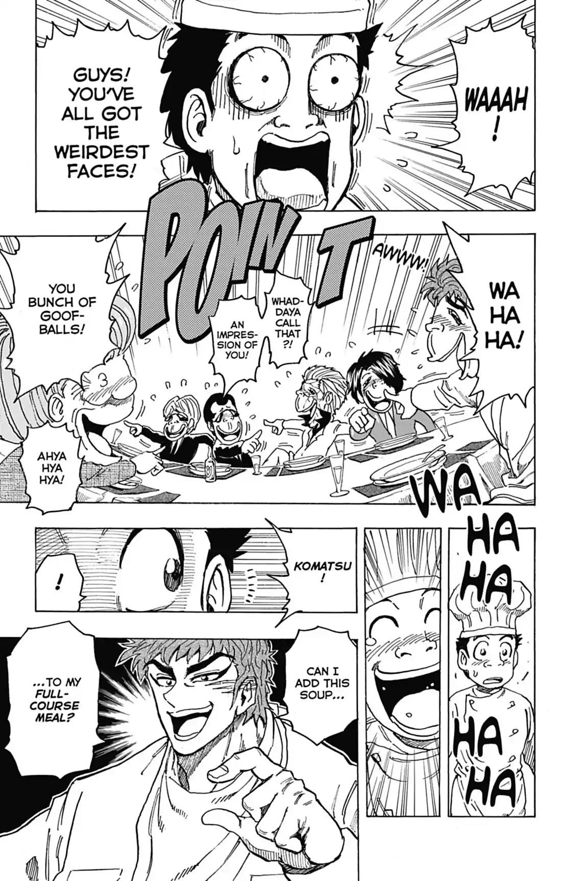 Toriko Chapter 98 page 25 - Chapter 98: Vol.12 Gourmet 98: Komatsu's Century Soup!!
