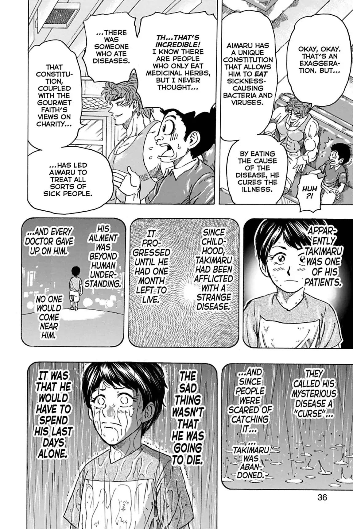 Toriko Chapter 99 page 10 - Chapter 99: Vol.12 Gourmet 99: Soup Decision!!
