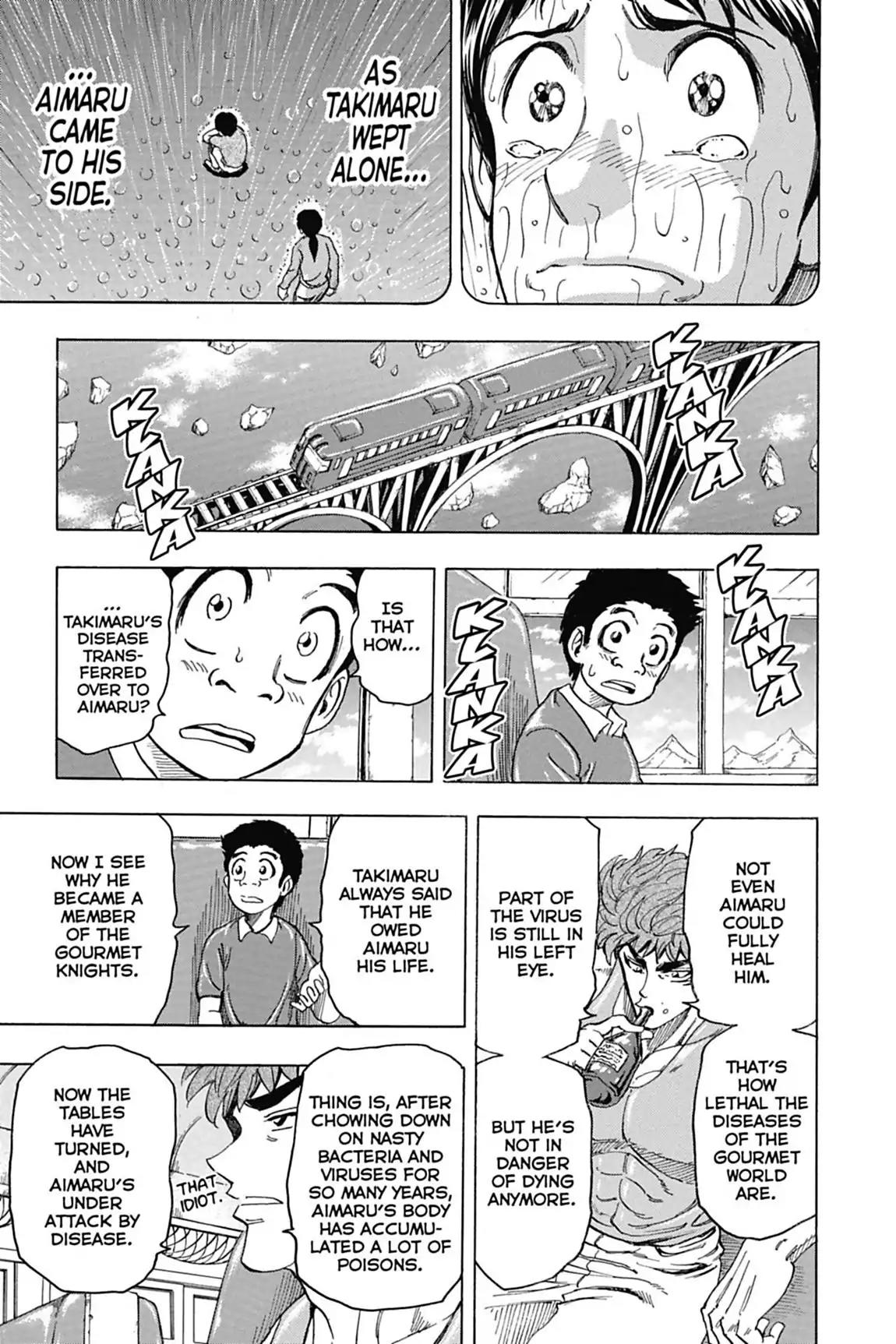 Toriko Chapter 99 page 11 - Chapter 99: Vol.12 Gourmet 99: Soup Decision!!