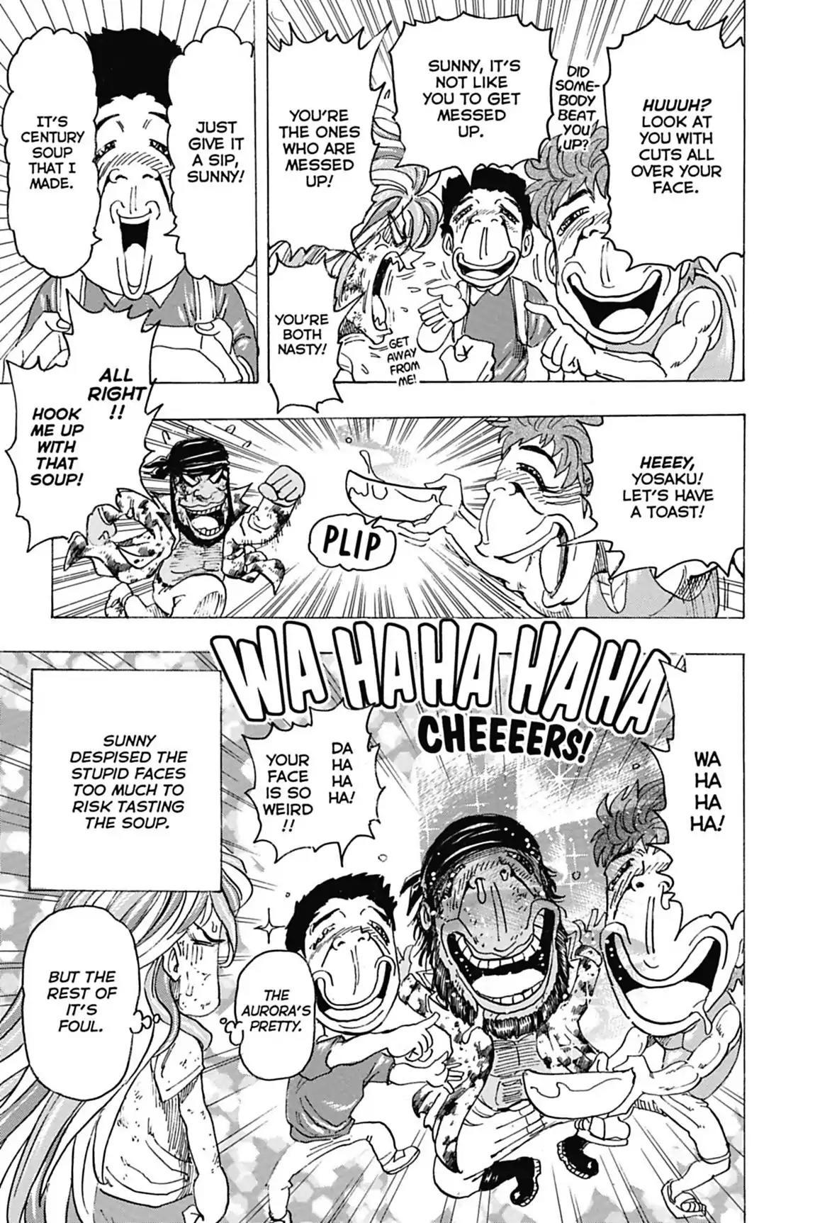 Toriko Chapter 99 page 19 - Chapter 99: Vol.12 Gourmet 99: Soup Decision!!
