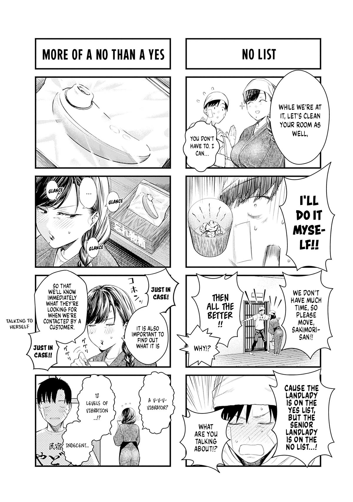 Torima Minshuku Yadori-teki na! Chapter 6.5 page 9 - Chapter 6.5: Volume Extras: 4Komas, Profiles