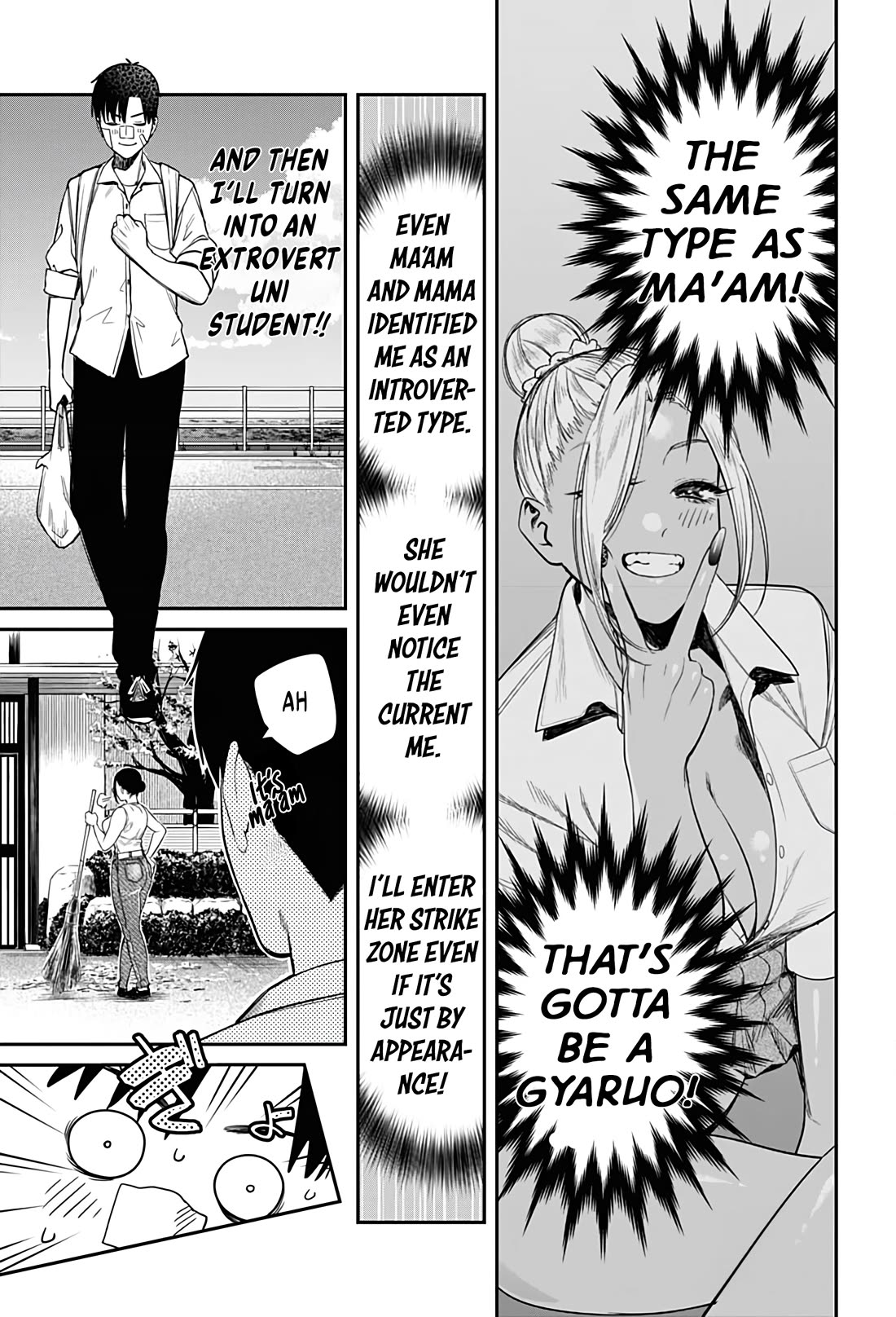 Torima Minshuku Yadori-teki na! Chapter 7 page 17 - Chapter 7: What is a Gyaruo?