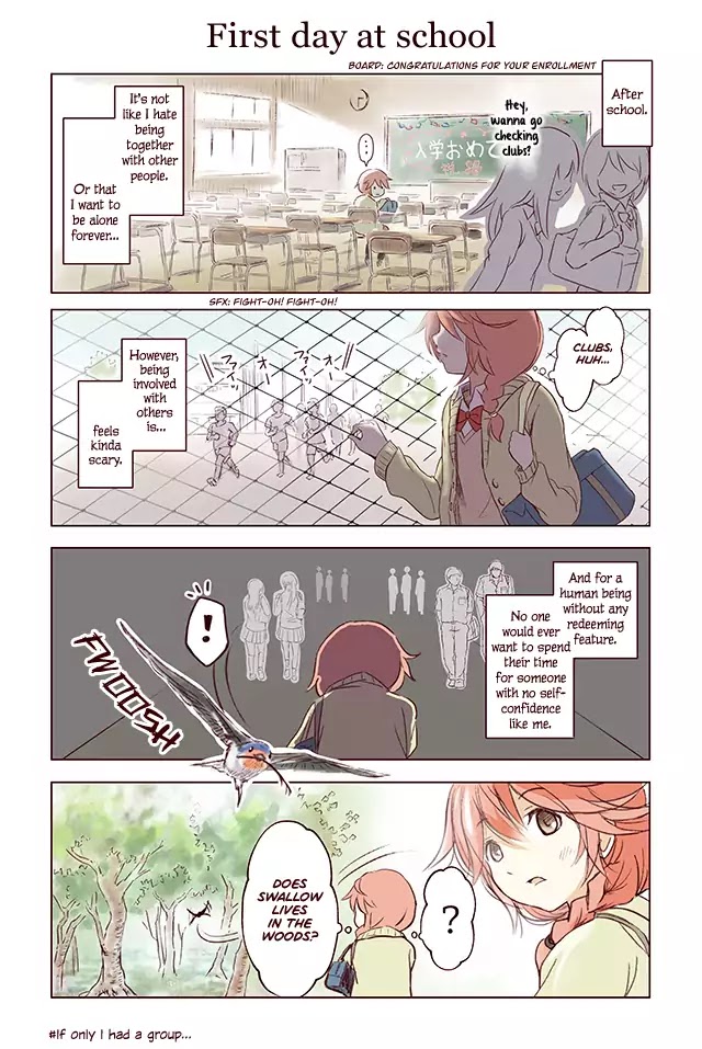 Torimibu no Takanashi-san. Chapter 7 page 1 - Chapter 7: First day at school