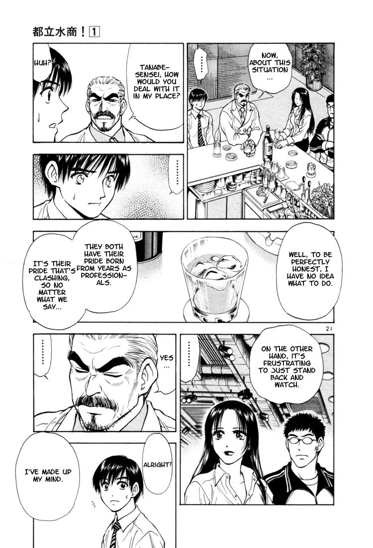 Toritsu Mizushou! Chapter 3 page 21 - Chapter 3: LESSON-3: To Keep a Hostess!