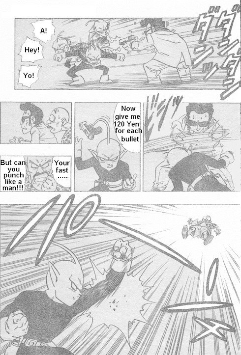 Toriyama Akira Mankan Zenseki Chapter 2.3 page 14 - Vol.2 Chapter 3: Alien X-Peke - Part 1