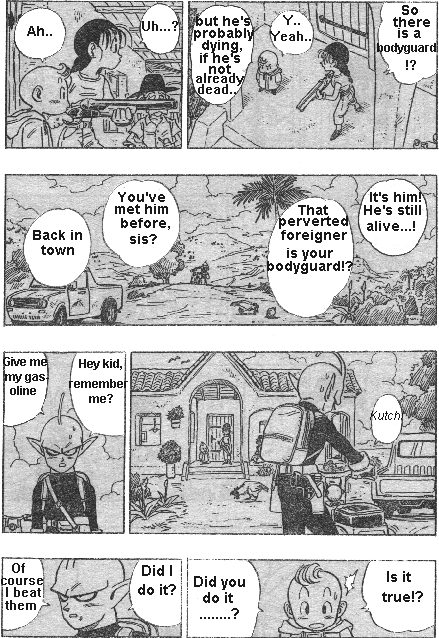 Toriyama Akira Mankan Zenseki Chapter 2.3 page 18 - Vol.2 Chapter 3: Alien X-Peke - Part 1