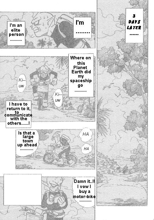 Toriyama Akira Mankan Zenseki Chapter 2.3 page 4 - Vol.2 Chapter 3: Alien X-Peke - Part 1