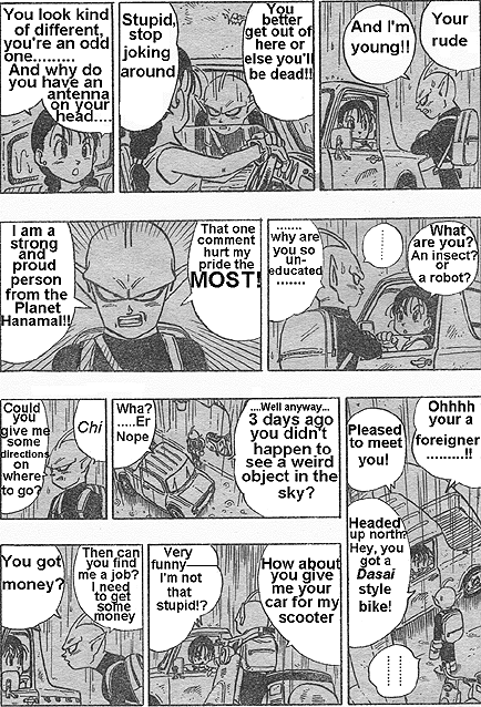 Toriyama Akira Mankan Zenseki Chapter 2.3 page 6 - Vol.2 Chapter 3: Alien X-Peke - Part 1