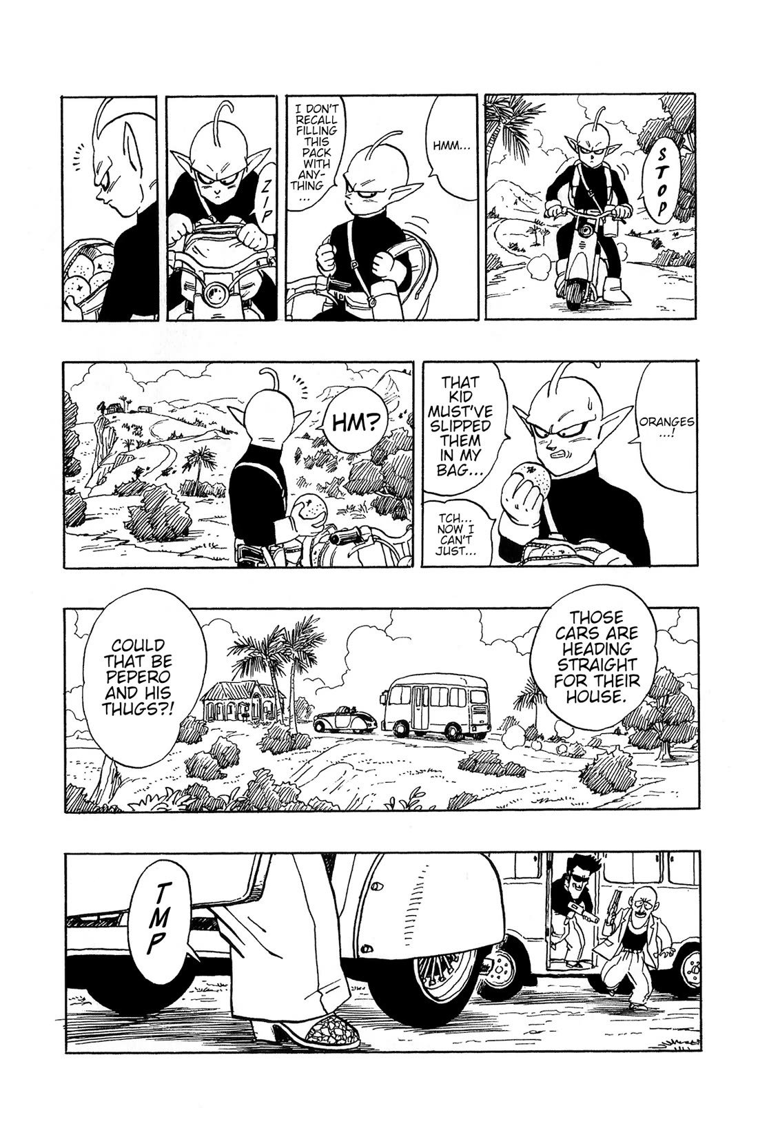 Toriyama Akira Mankan Zenseki Chapter 2.4 page 10 - Vol.2 Chapter 4: Alien X-Peke - Part 2
