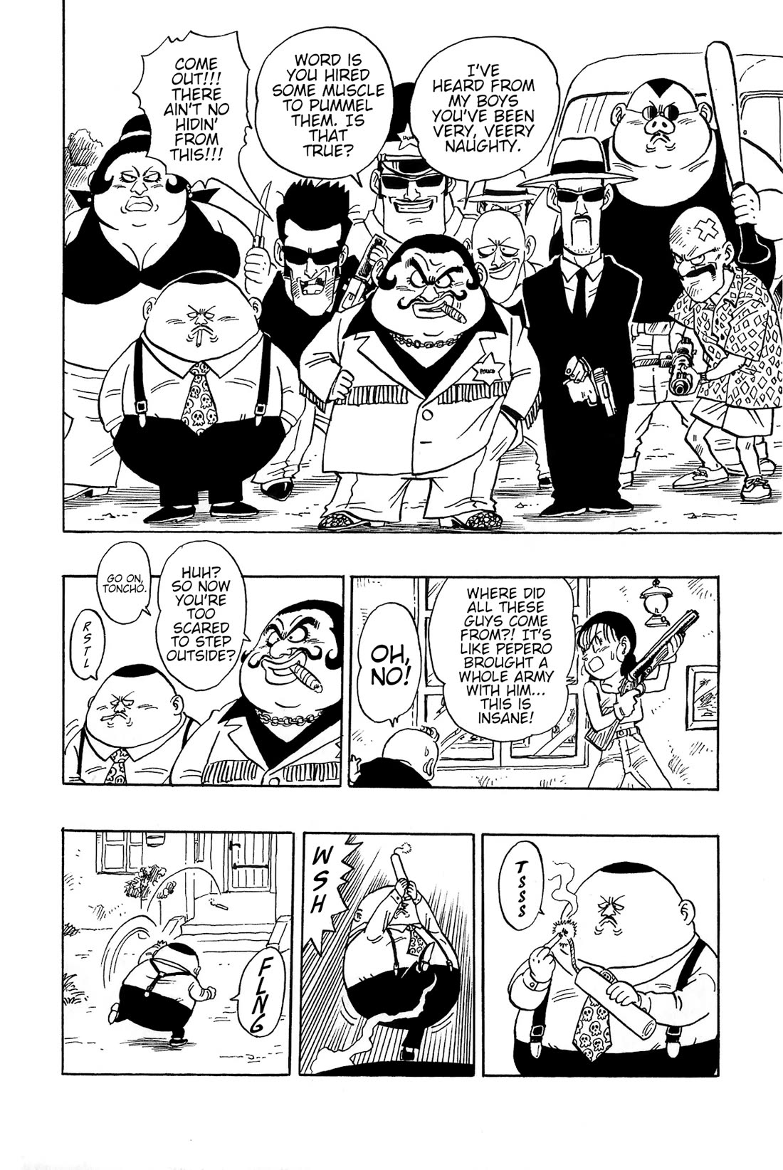 Toriyama Akira Mankan Zenseki Chapter 2.4 page 11 - Vol.2 Chapter 4: Alien X-Peke - Part 2