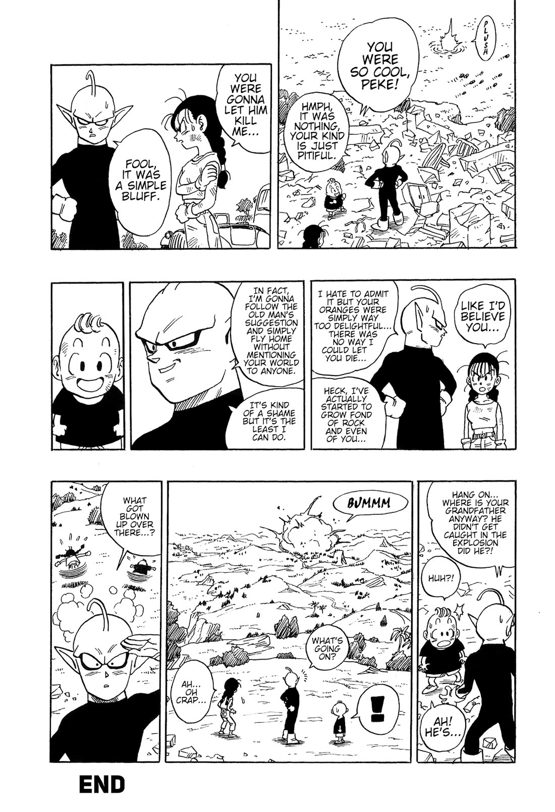 Toriyama Akira Mankan Zenseki Chapter 2.4 page 20 - Vol.2 Chapter 4: Alien X-Peke - Part 2
