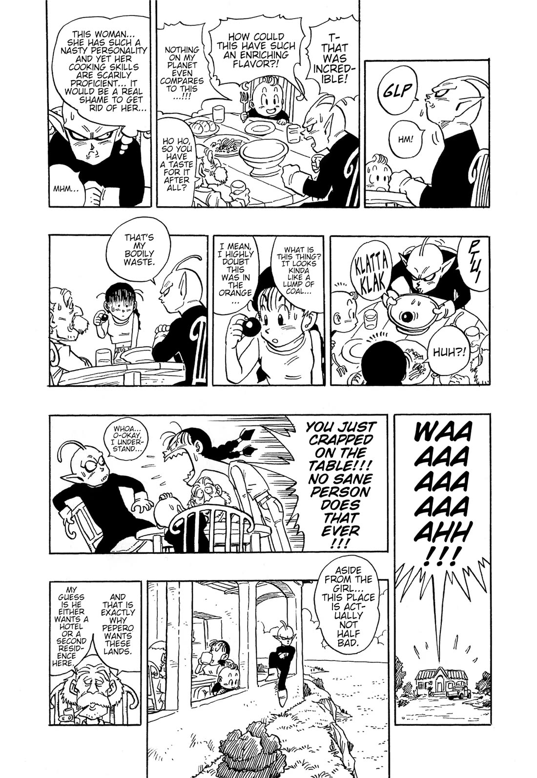 Toriyama Akira Mankan Zenseki Chapter 2.4 page 7 - Vol.2 Chapter 4: Alien X-Peke - Part 2
