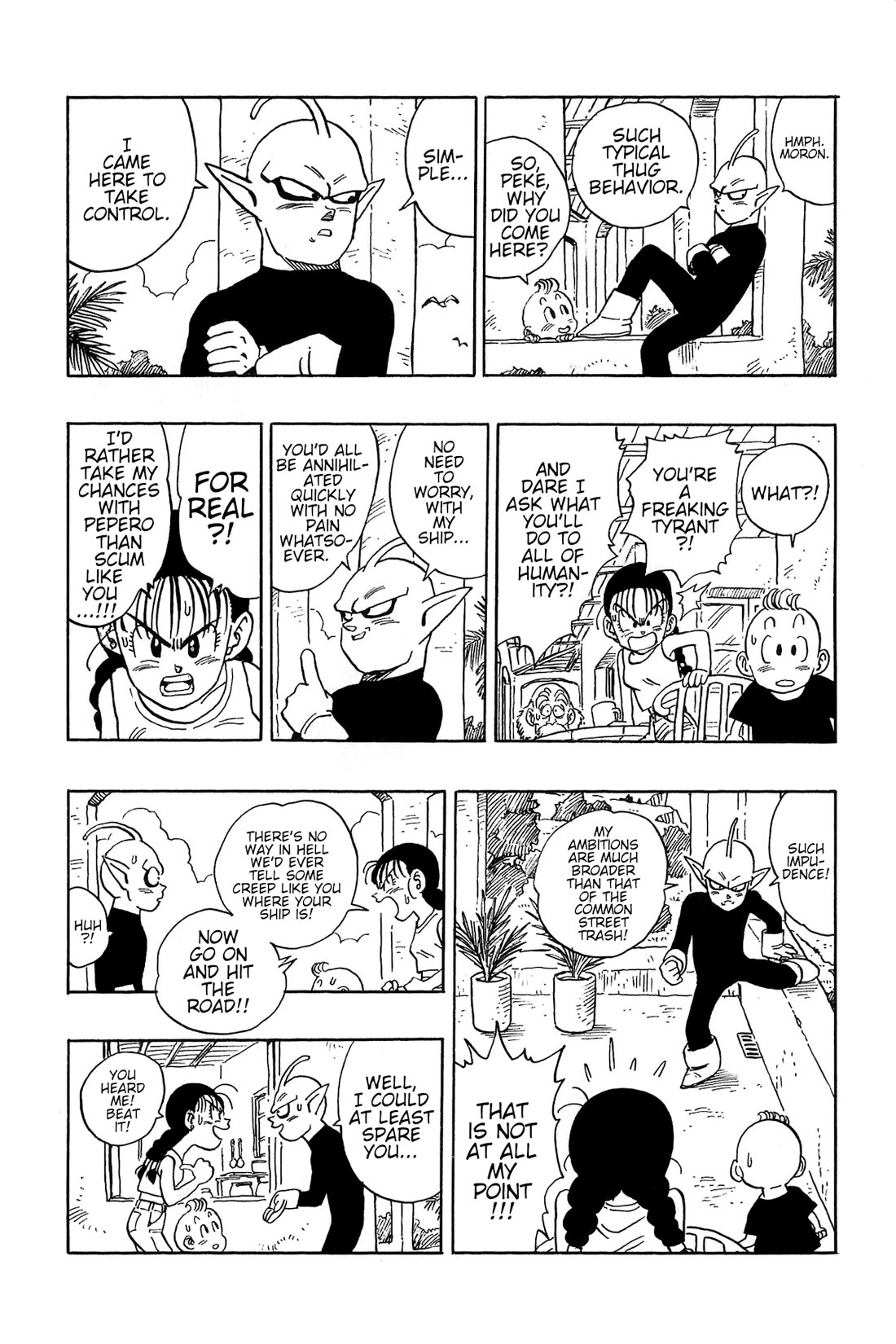 Toriyama Akira Mankan Zenseki Chapter 2.4 page 8 - Vol.2 Chapter 4: Alien X-Peke - Part 2
