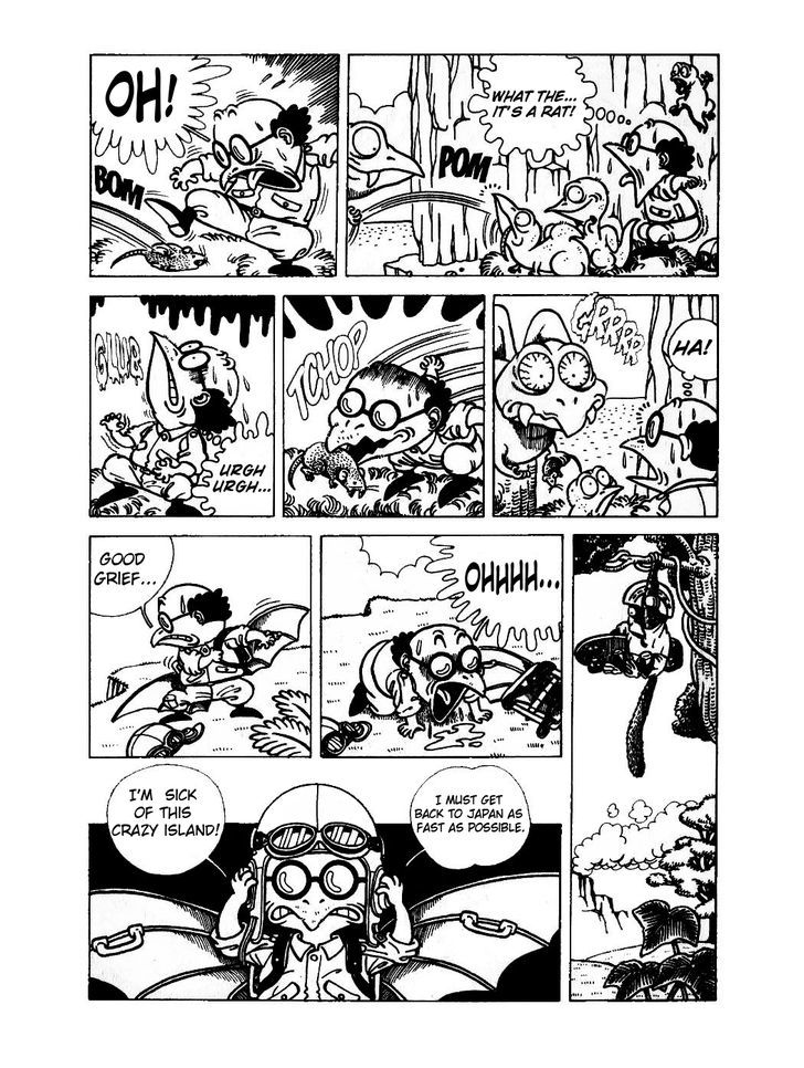 Toriyama Akira Marusaku Gekijou Chapter 1 page 8 - Chapter 1 : Wonder Island