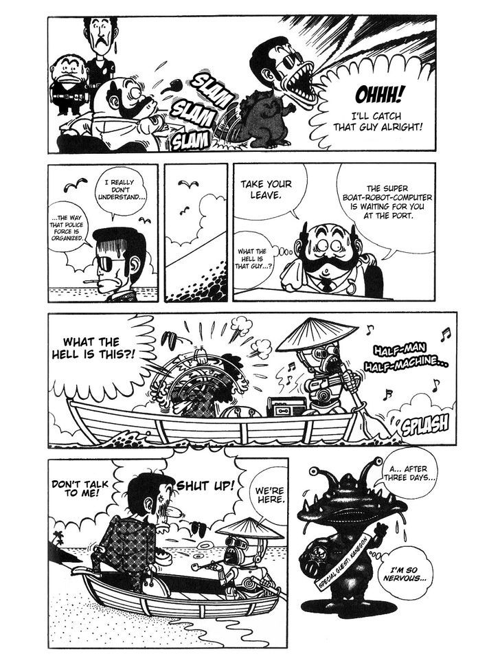 Toriyama Akira Marusaku Gekijou Chapter 2 page 10 - Chapter 2 : Wonder Island 2